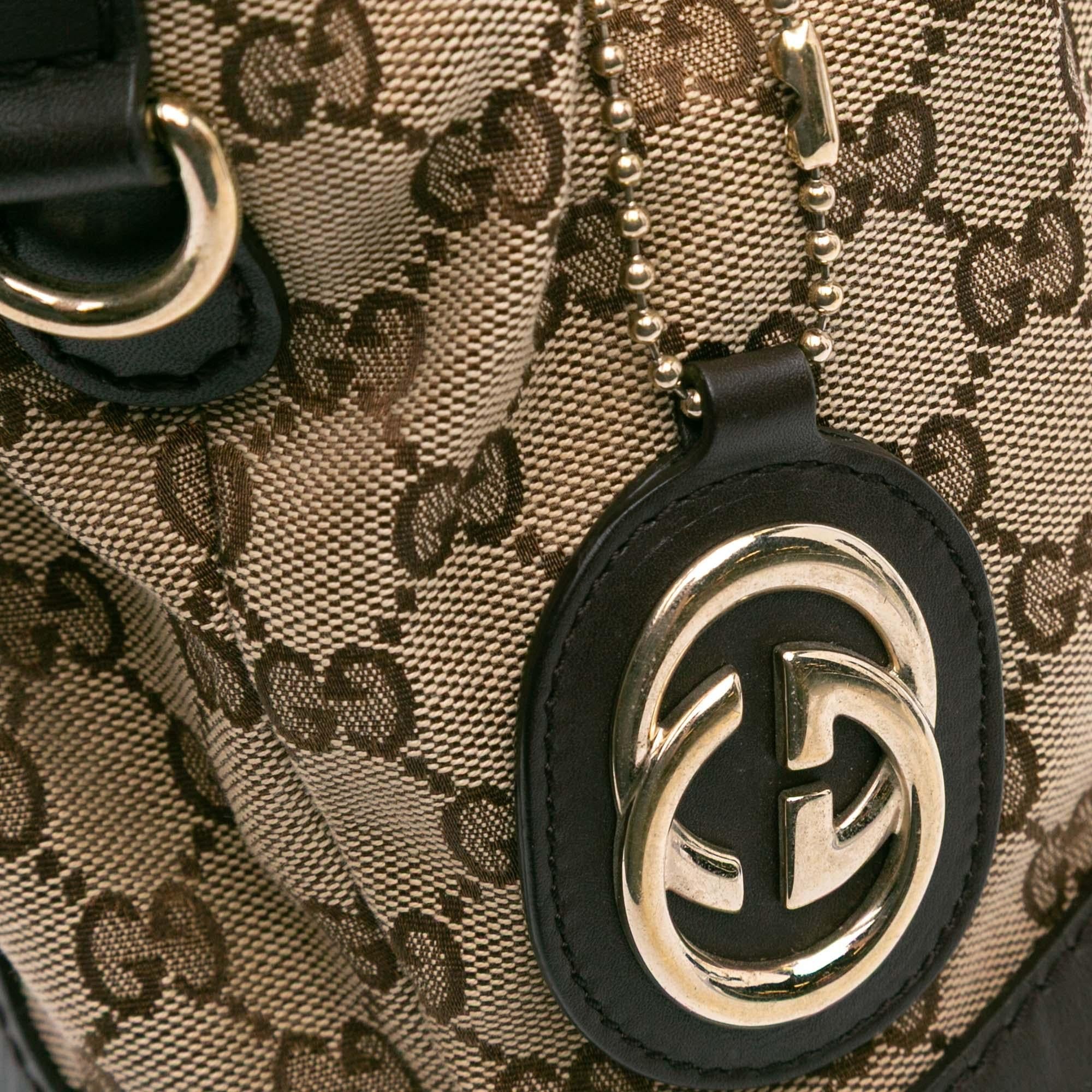 Gucci GG Canvas Sukey Satchel
