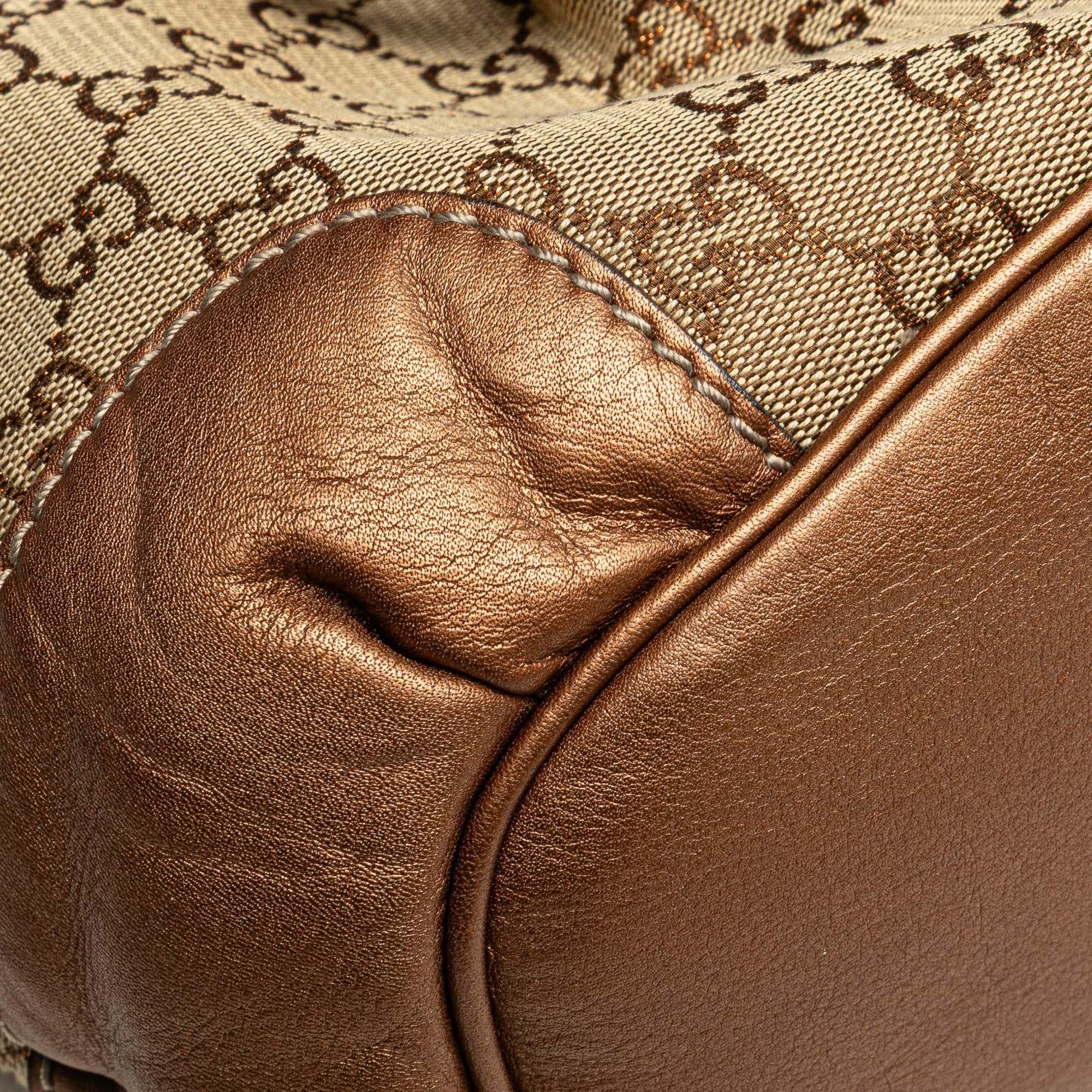 Gucci GG Canvas Sukey Satchel