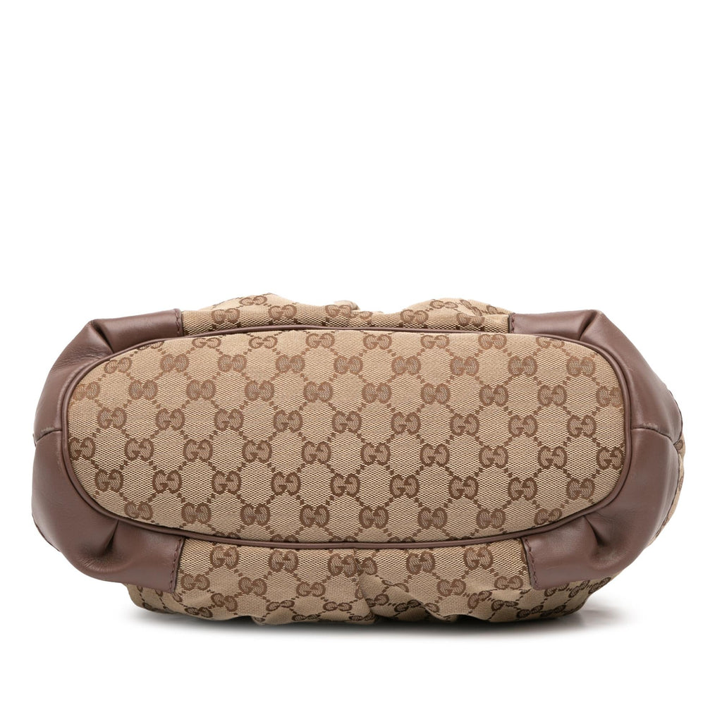 Gucci GG Canvas Sukey Satchel