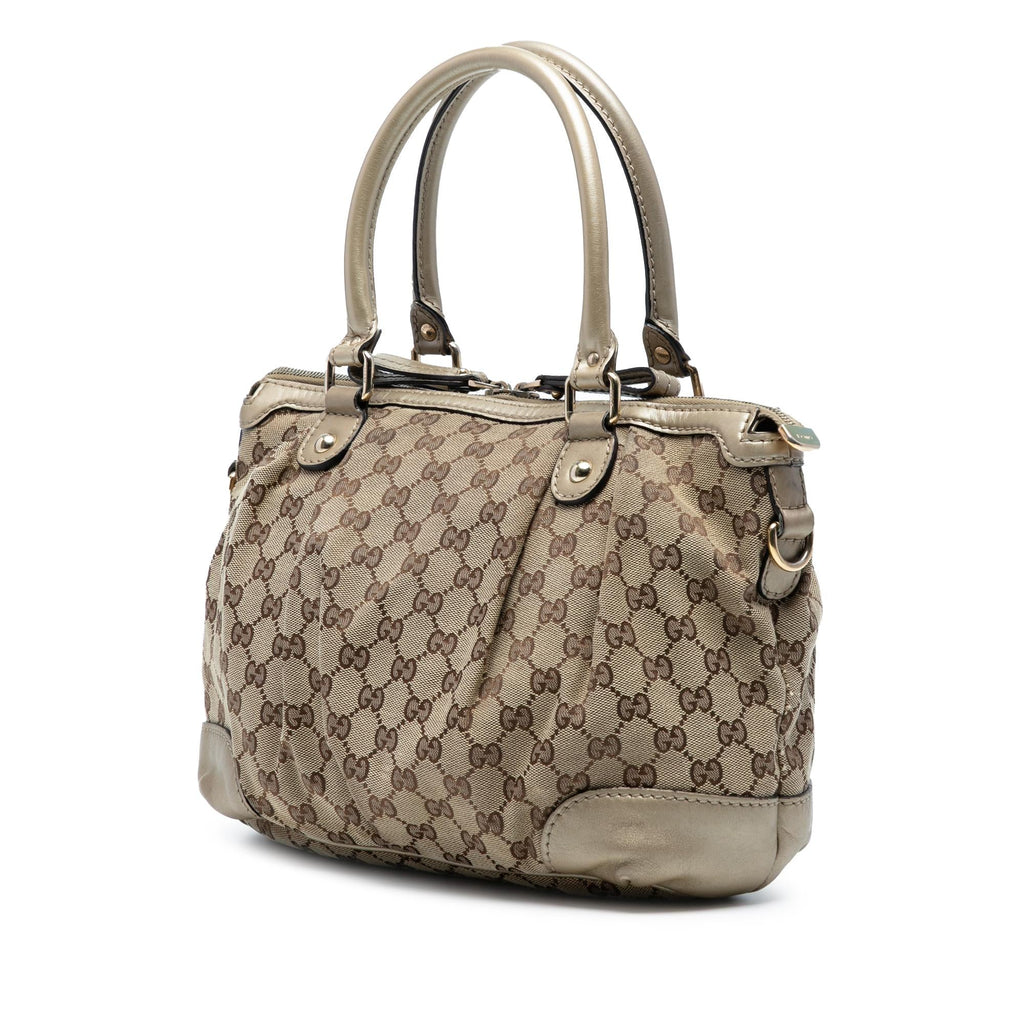 Gucci GG Canvas Sukey Satchel