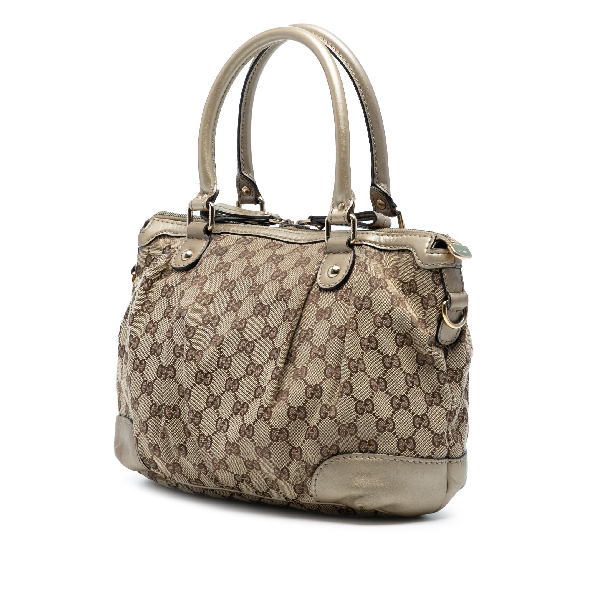 Gucci GG Canvas Sukey Satchel