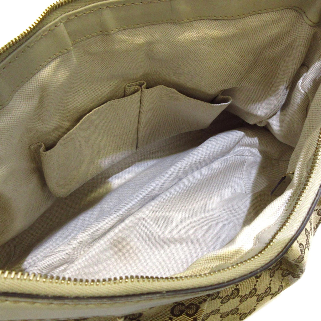 Gucci GG Canvas Sukey Shoulder Bag (SHG-BEWwh3)