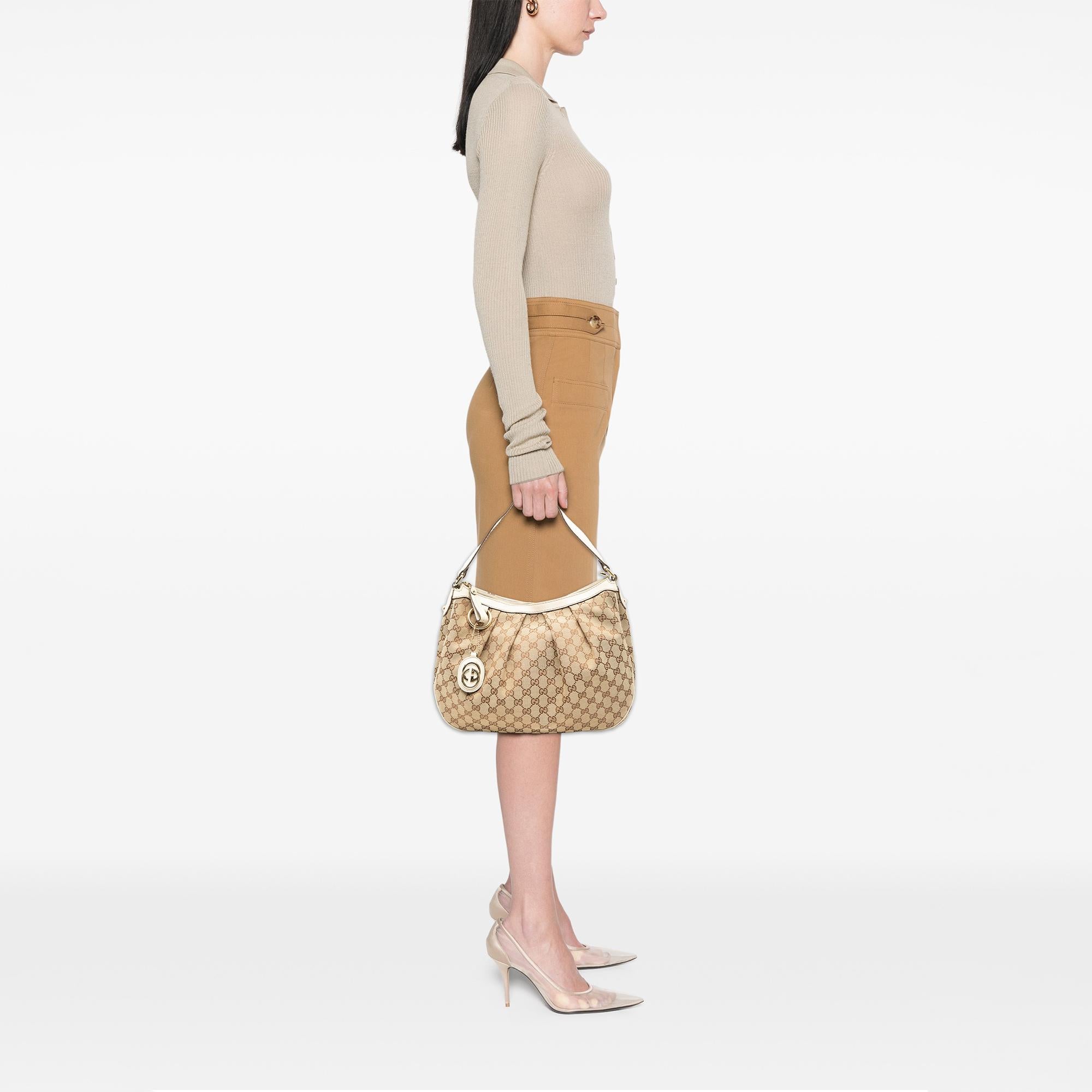 Gucci GG Canvas Sukey Shoulder Bag