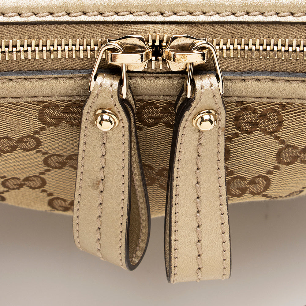 Gucci Gucci Canvas Sukey Top Handle Medium Satchel (SHF-20029)