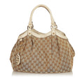 Gucci GG Canvas Sukey Tote Bag (SHG-25496)