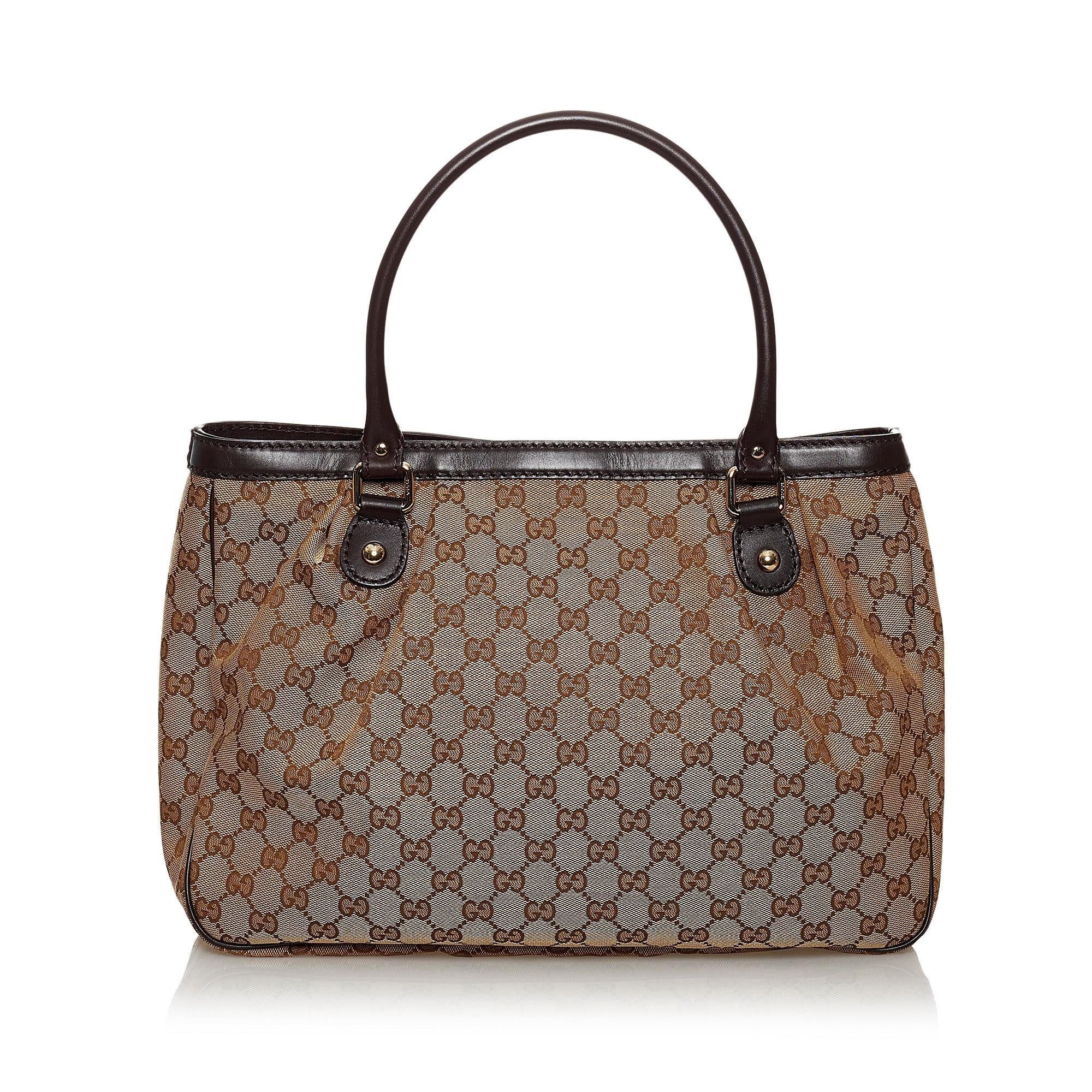 Gucci GG Canvas Sukey Tote Bag (SHG-30600)