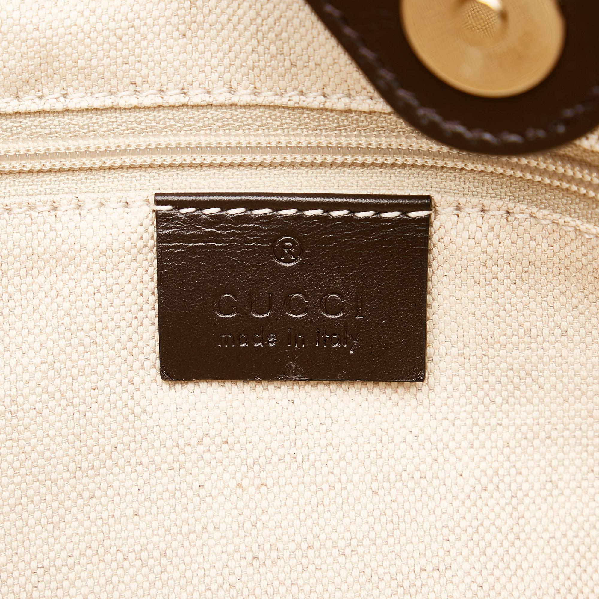 Gucci GG Canvas Sukey Tote Bag (SHG-30600)