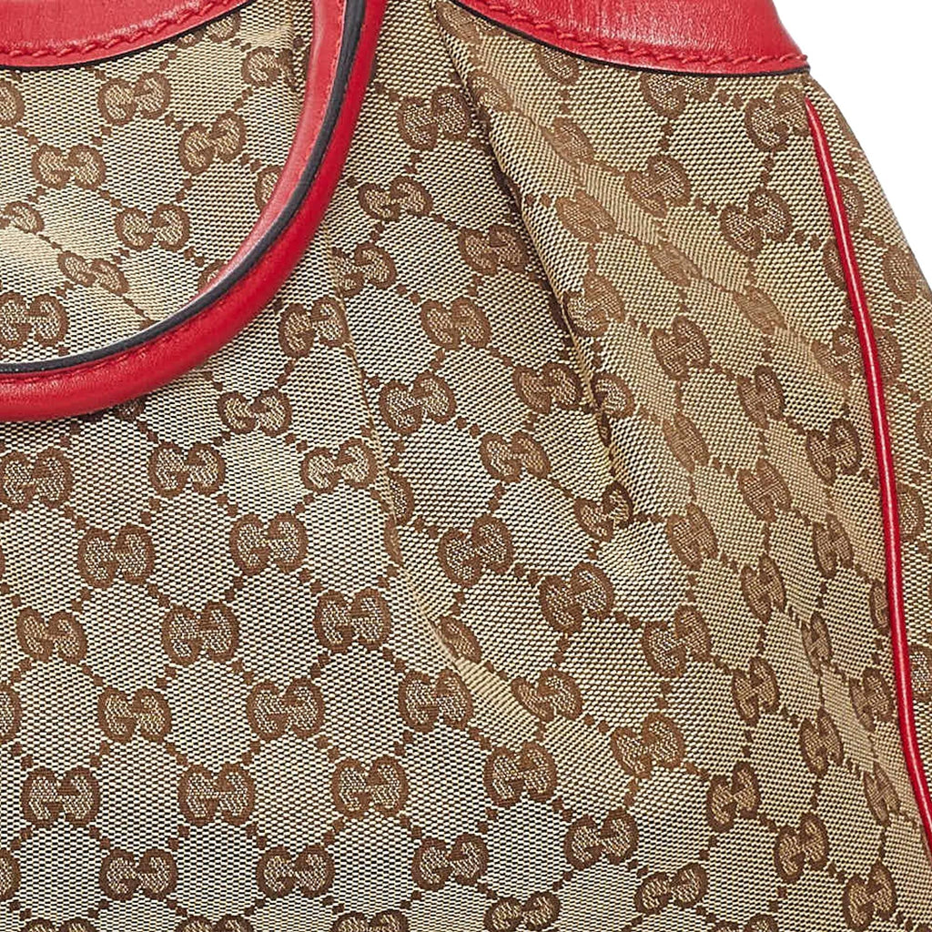 Gucci GG Canvas Sukey Tote Bag (SHG-30622)