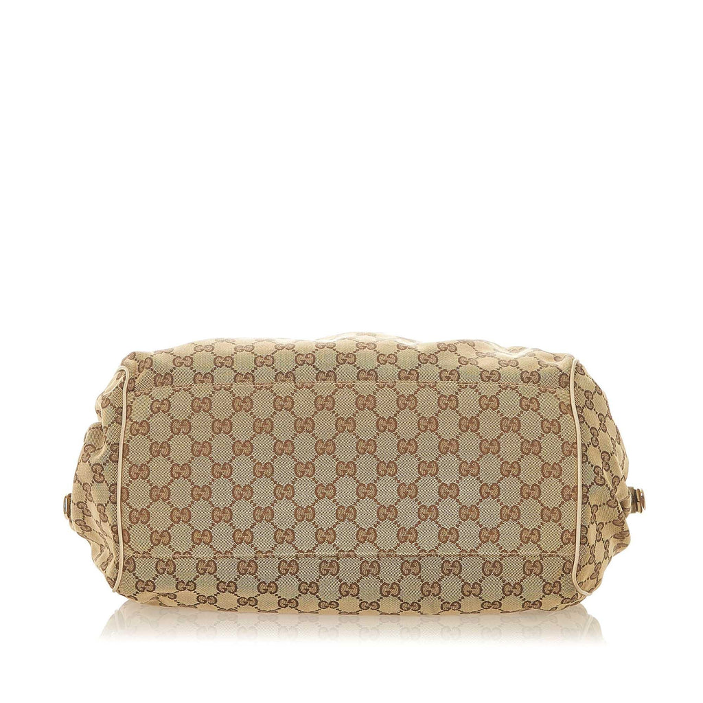 Gucci GG Canvas Sukey Tote Bag (SHG-32157)