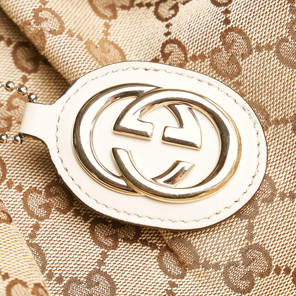 Gucci GG Canvas Sukey Tote Bag (SHG-34077)