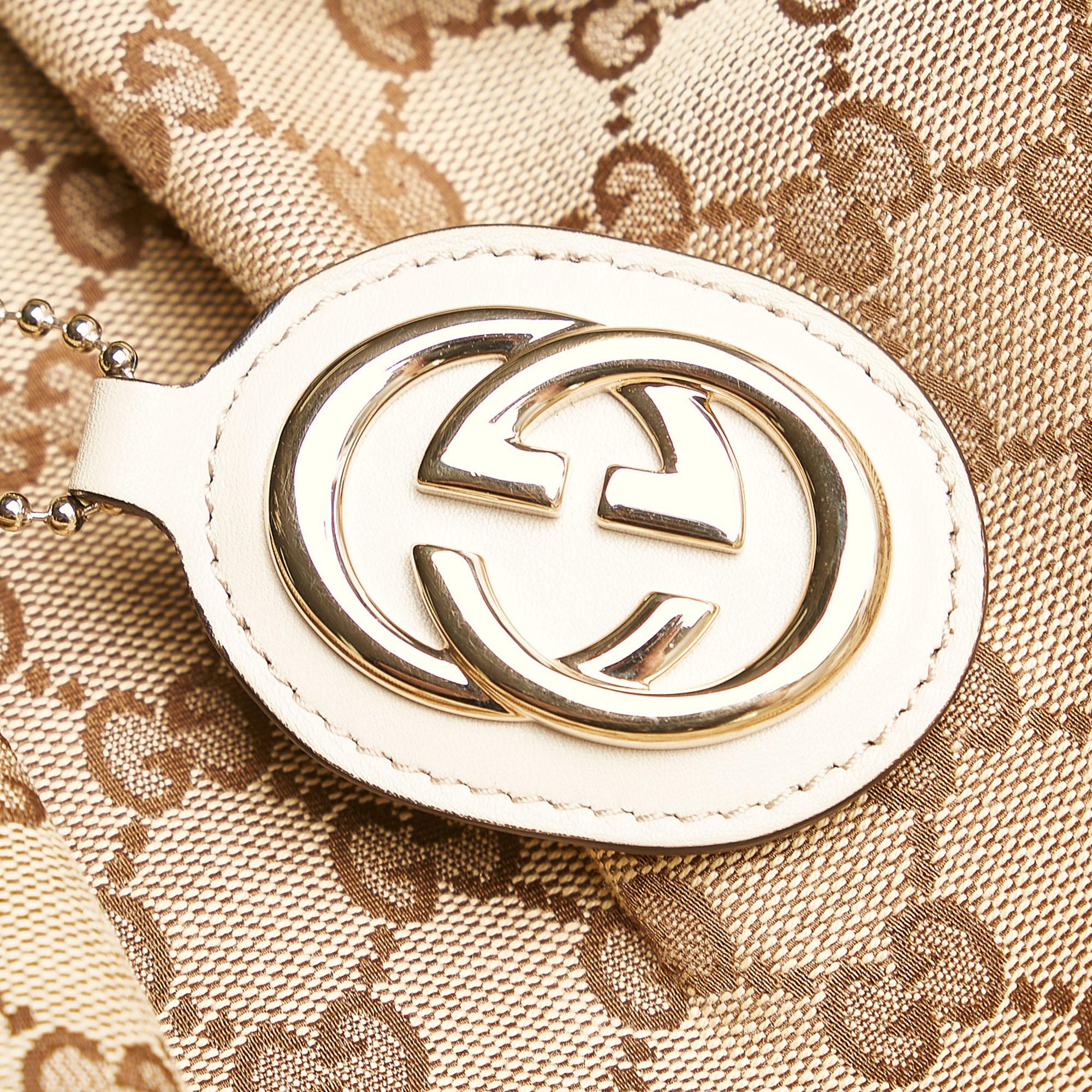 Gucci GG Canvas Sukey Tote Bag (SHG-34077)