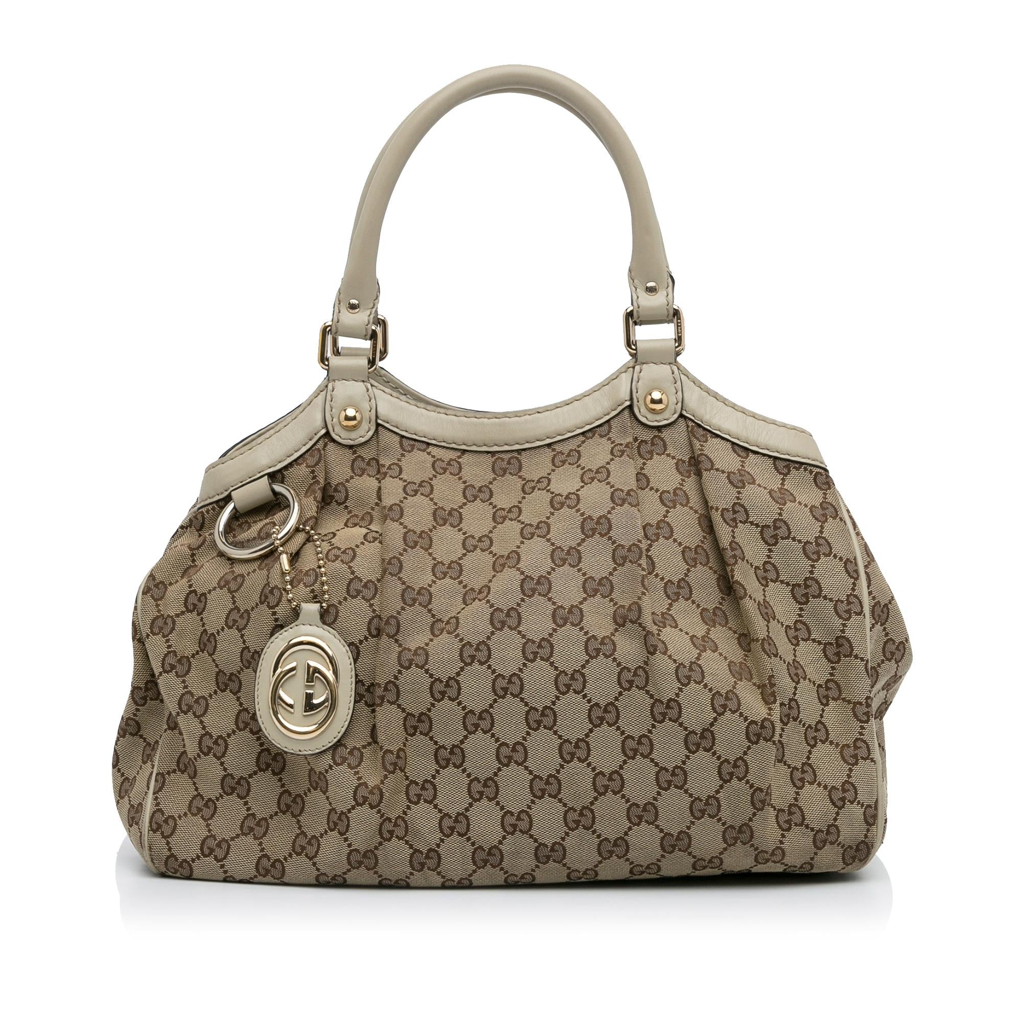 Gucci GG Canvas Sukey Tote (SHG-PPkJyj)