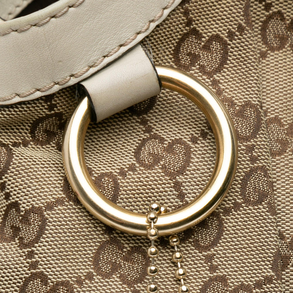 Gucci GG Canvas Sukey Tote (SHG-7pSVx4)