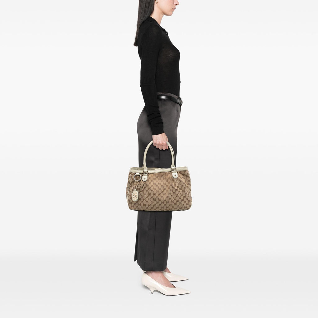 Gucci GG Canvas Sukey Tote