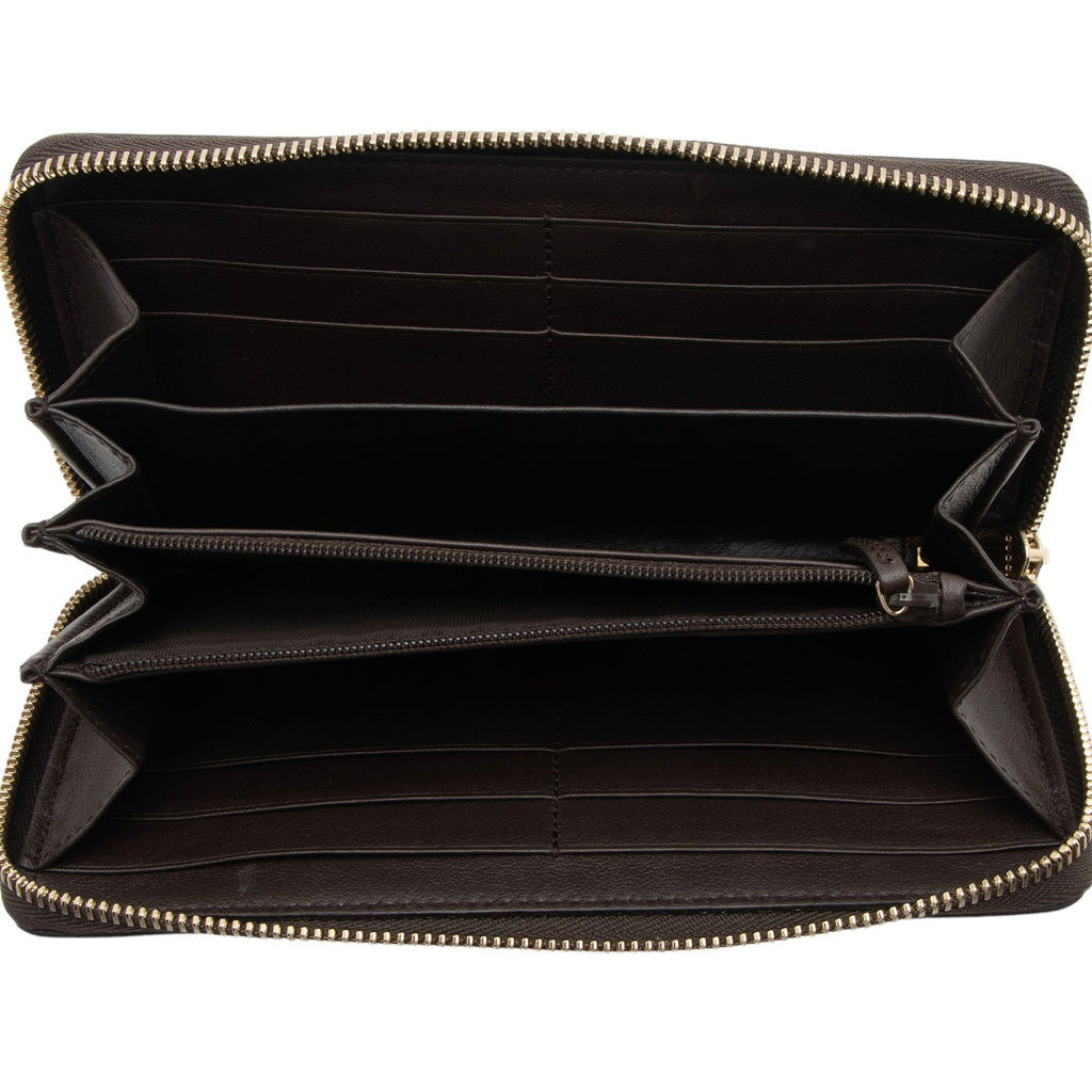 Gucci GG Canvas Sukey Zip Around Wallet (SHF-00zerW)