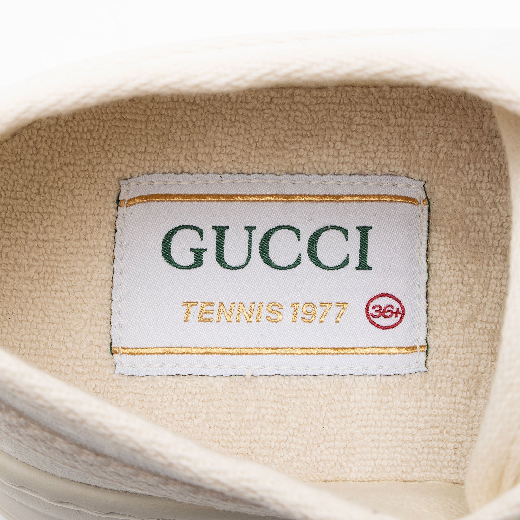 Gucci GG Canvas TLBnis 1977 Platform Sneakers - Size 6.5 / 36.5