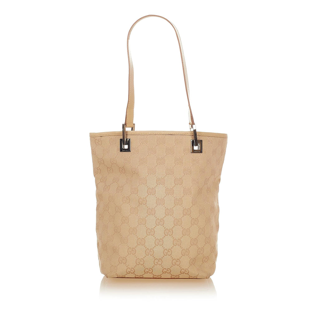 Gucci Gucci Canvas Tote Bag (SHG-25110)