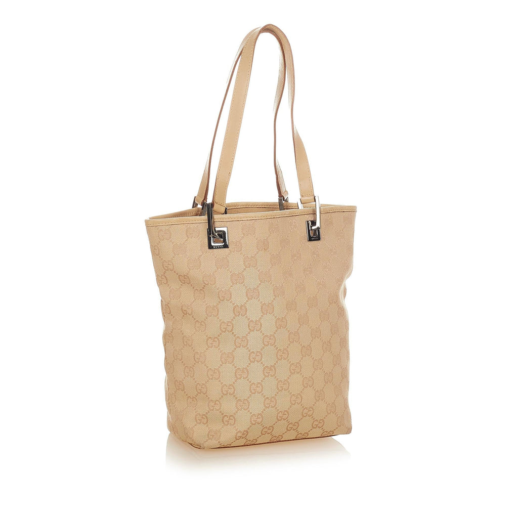 Gucci Gucci Canvas Tote Bag (SHG-25110)