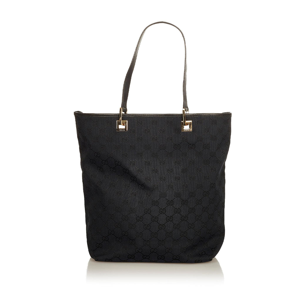 Gucci Gucci Canvas Tote Bag (SHG-25630)