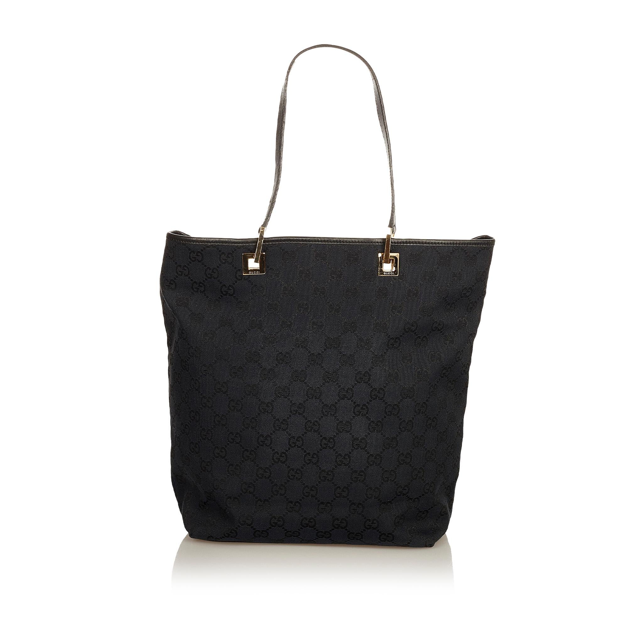 Gucci Gucci Canvas Tote Bag (SHG-25630)