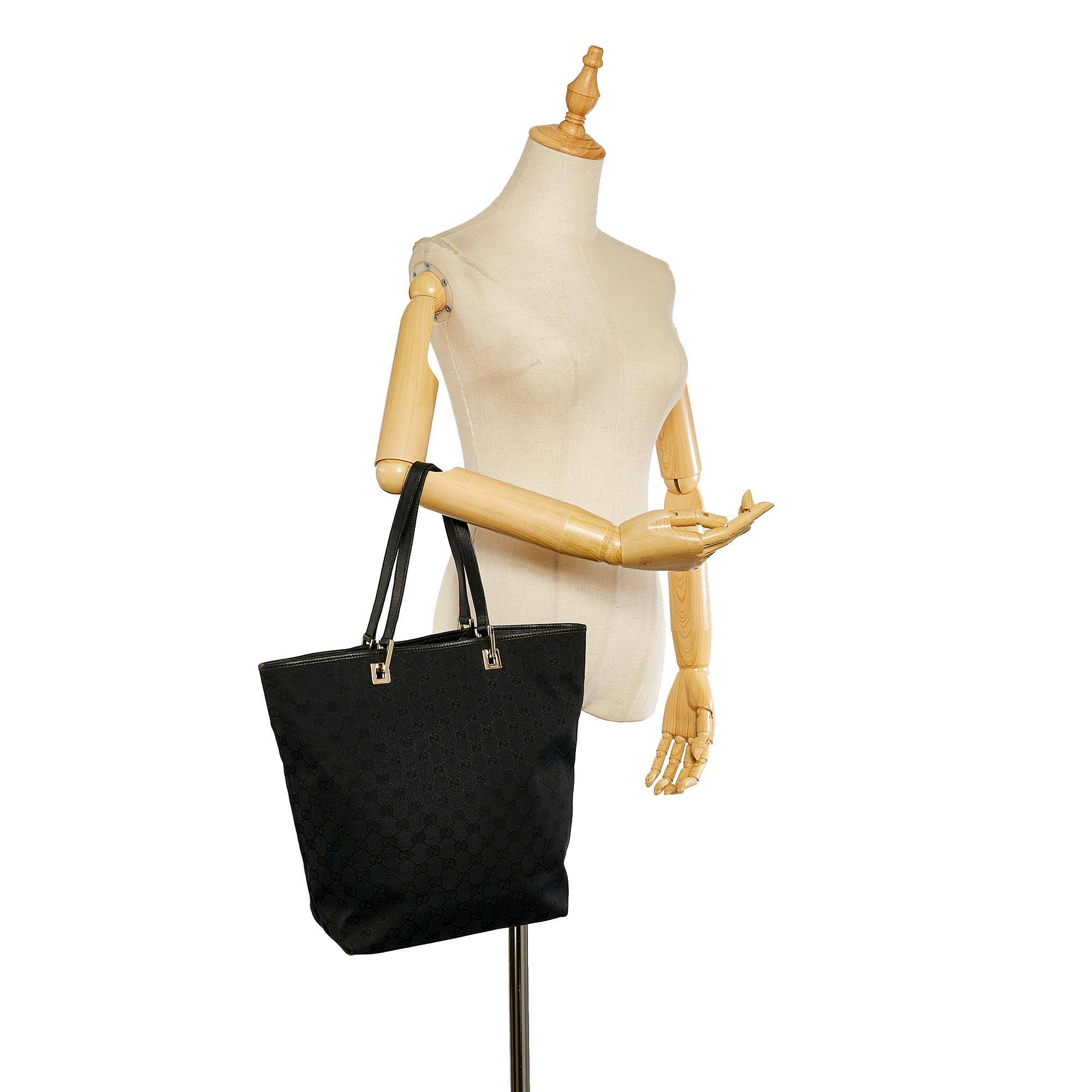 Gucci Gucci Canvas Tote Bag (SHG-25630)