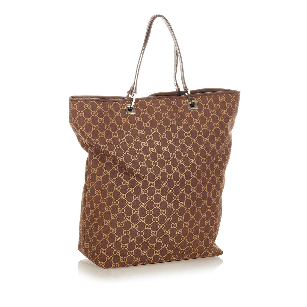 Gucci GG Canvas Tote Bag (SHG-26233)