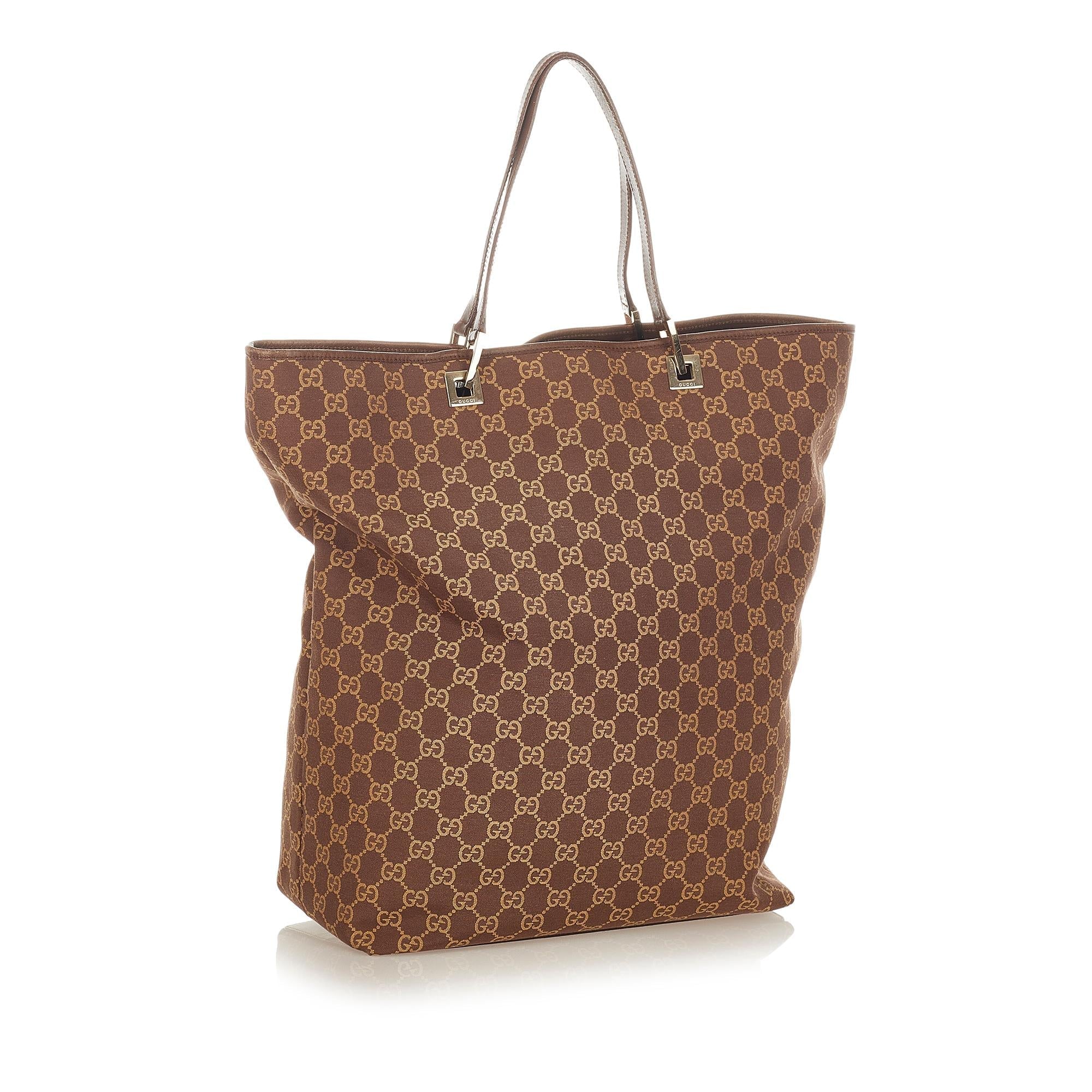 Gucci GG Canvas Tote Bag (SHG-26233)