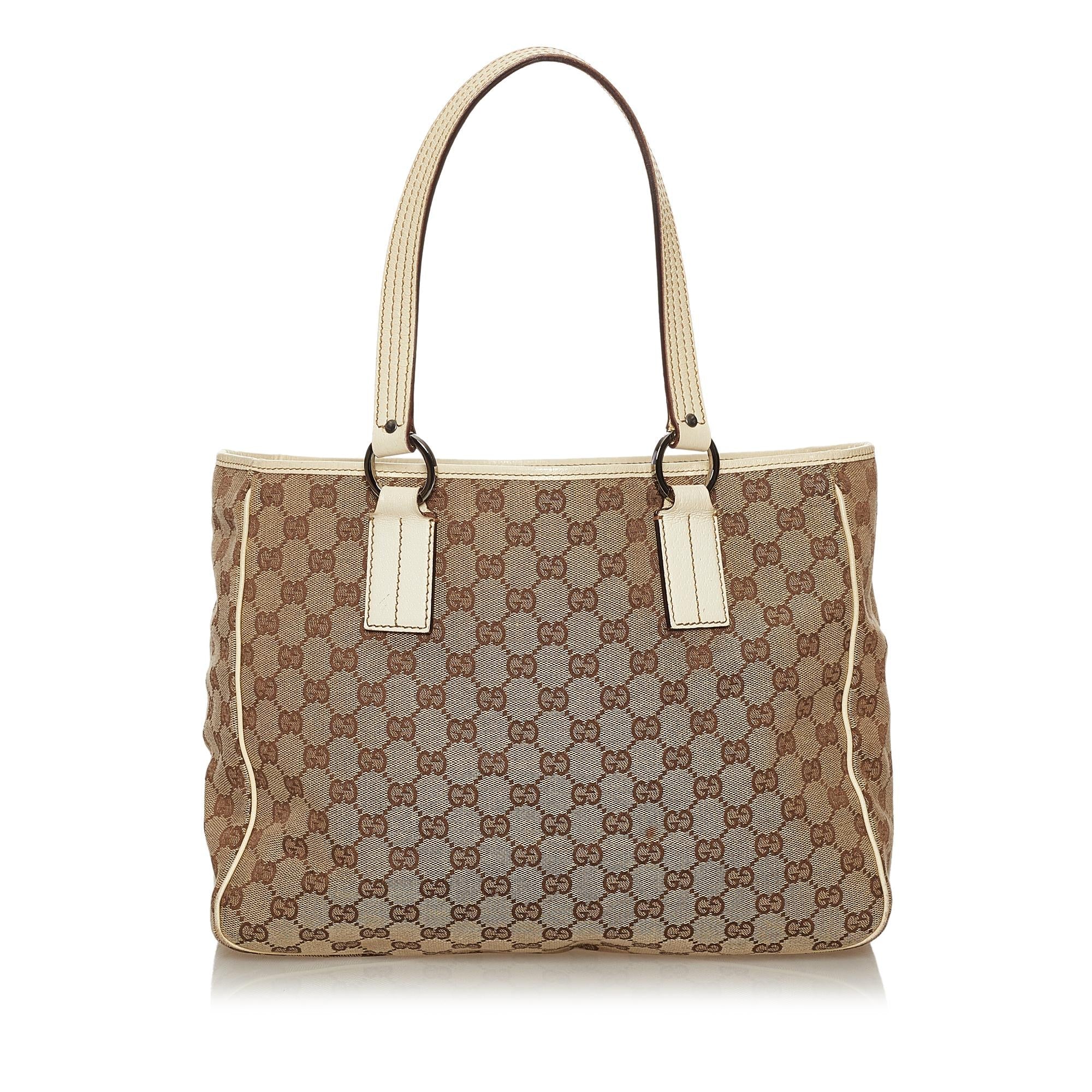 Gucci GG Canvas Tote Bag (SHG-29014)