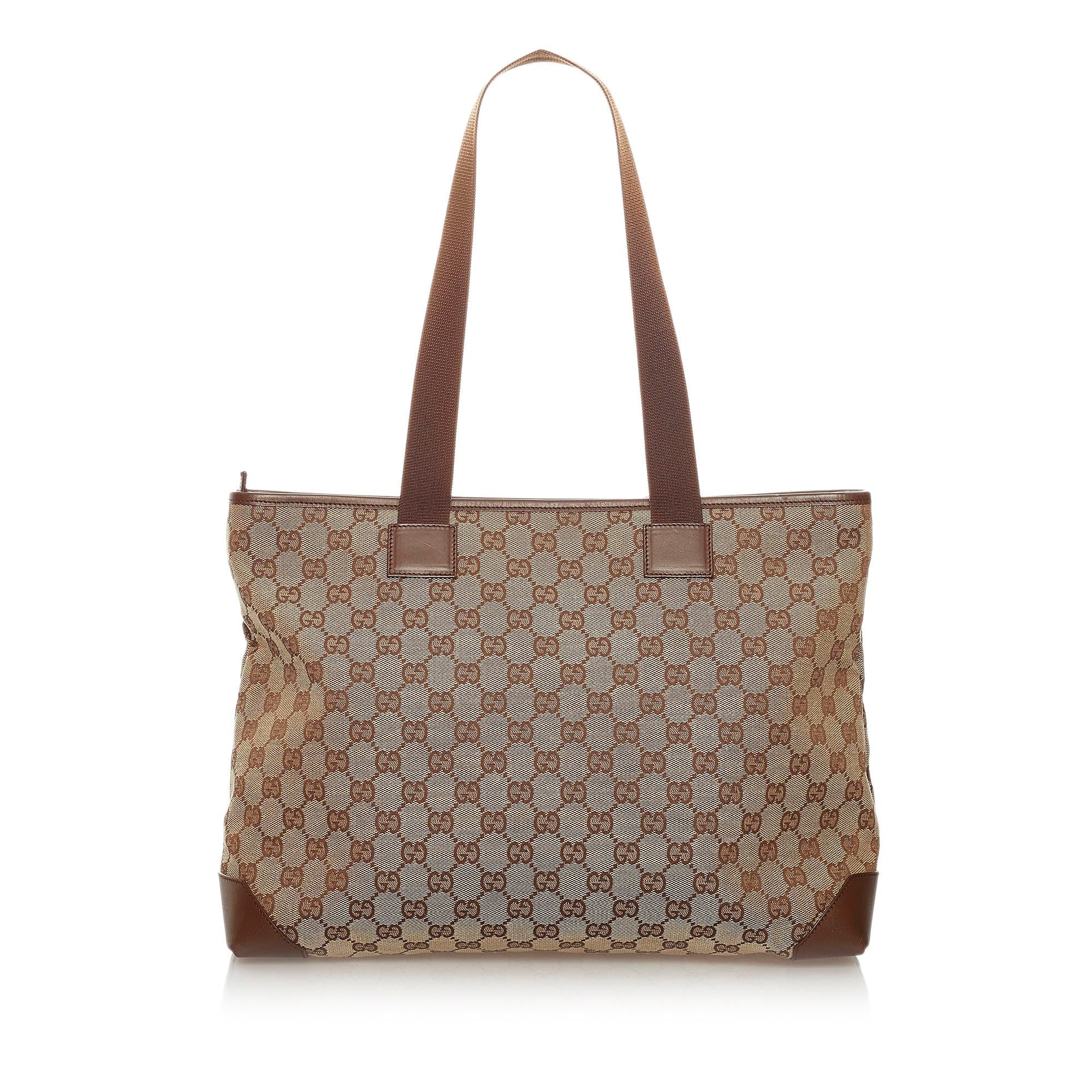 Gucci GG Canvas Tote Bag (SHG-29374)