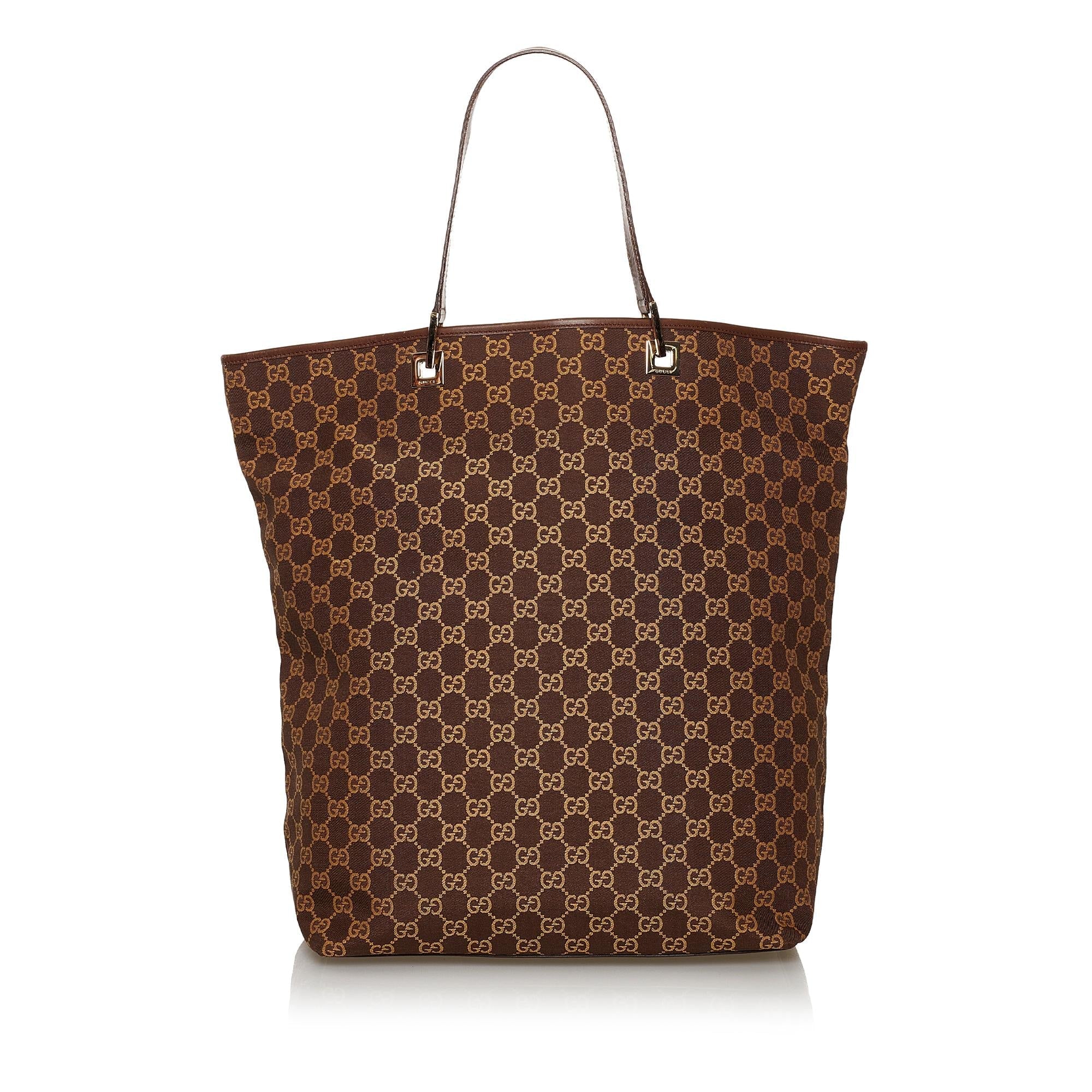 Gucci GG Canvas Tote Bag (SHG-29802)