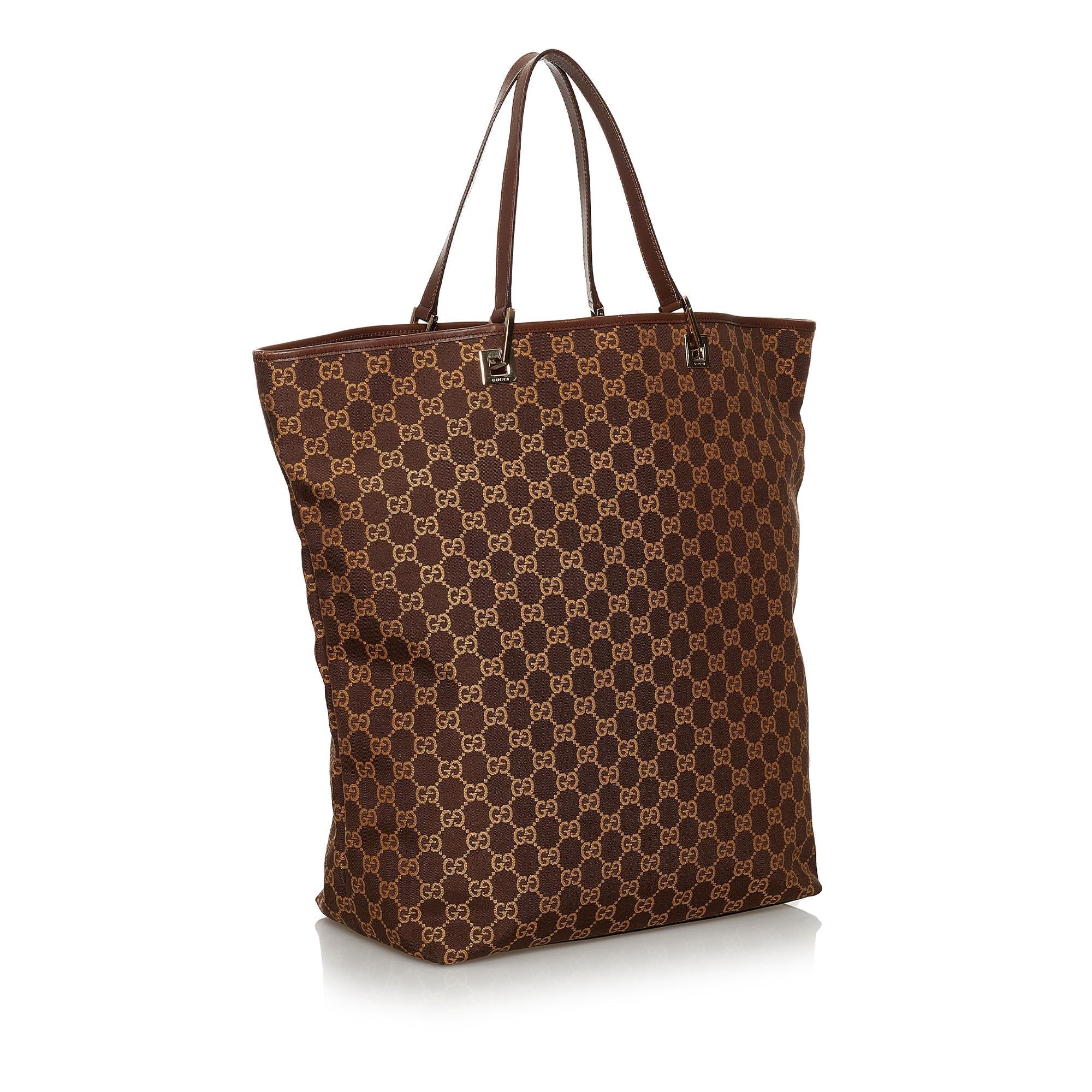 Gucci GG Canvas Tote Bag (SHG-29802)