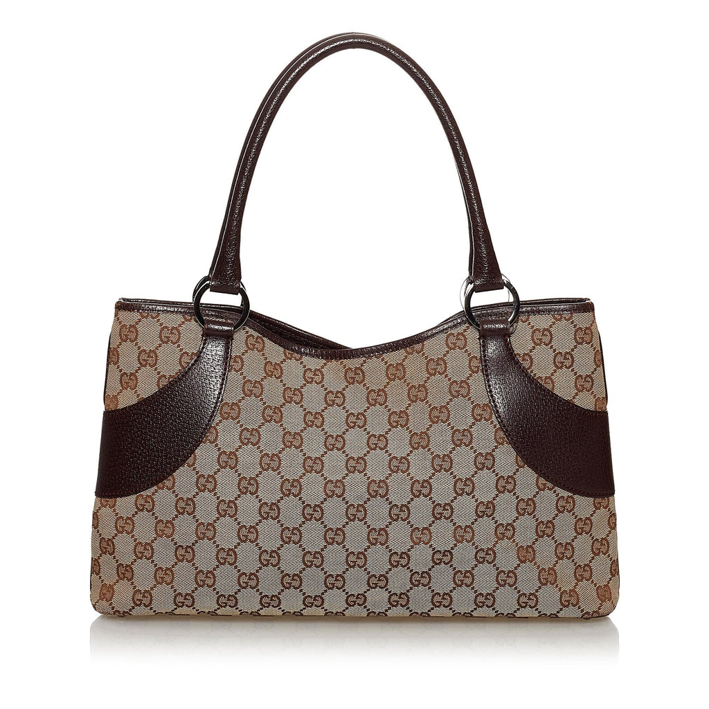 Gucci GG Canvas Tote Bag (SHG-30617)