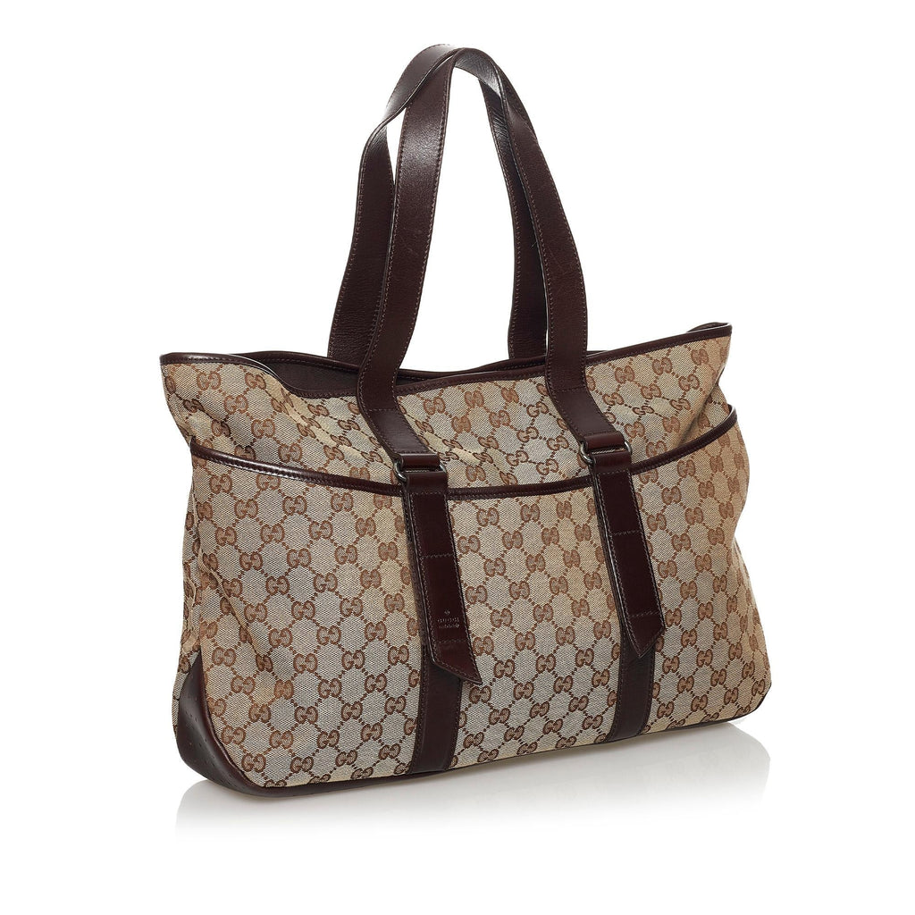 Gucci GG Canvas Tote Bag (SHG-31016)