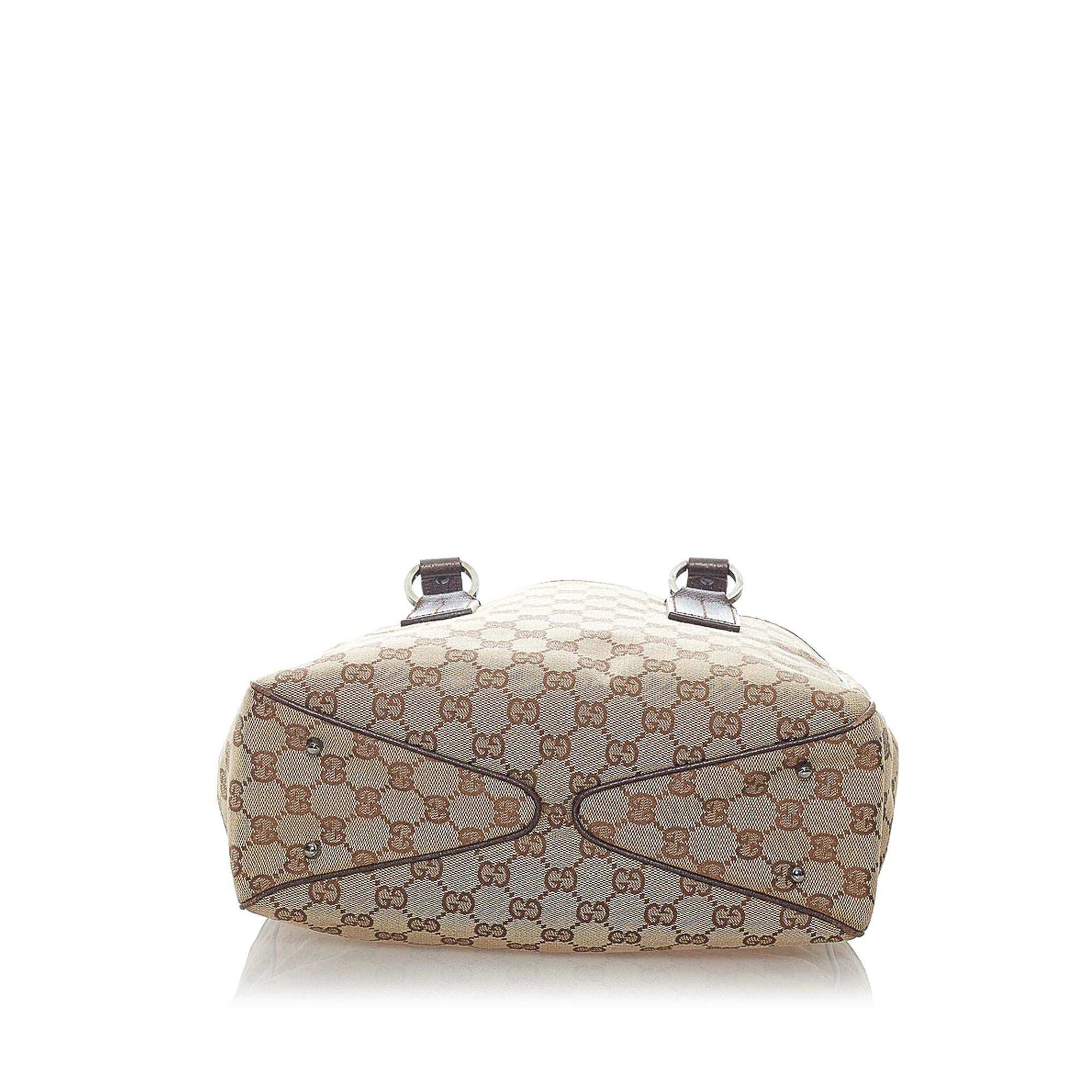 Gucci GG Canvas Tote Bag (SHG-32486)