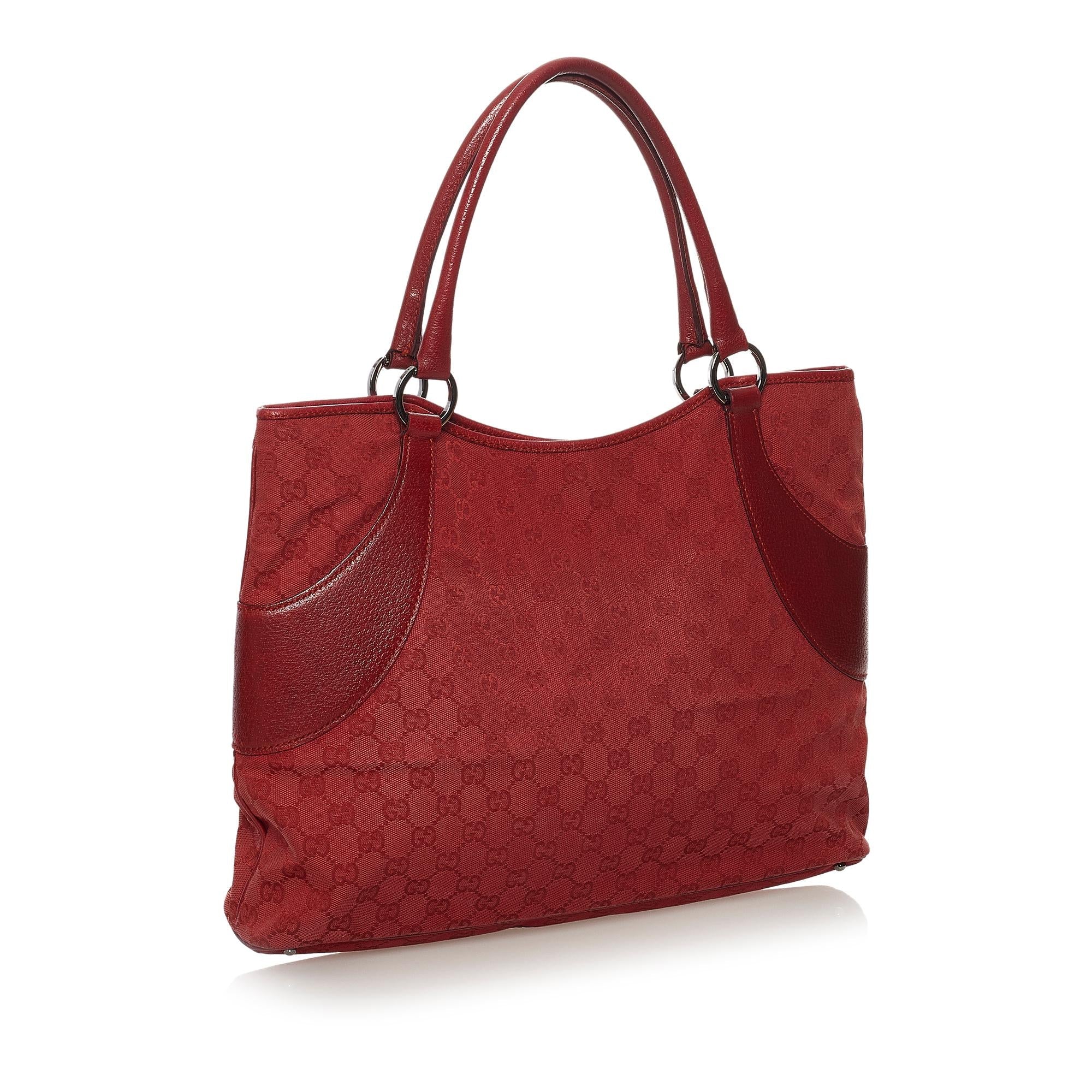 Gucci GG Canvas Tote Bag (SHG-32789)