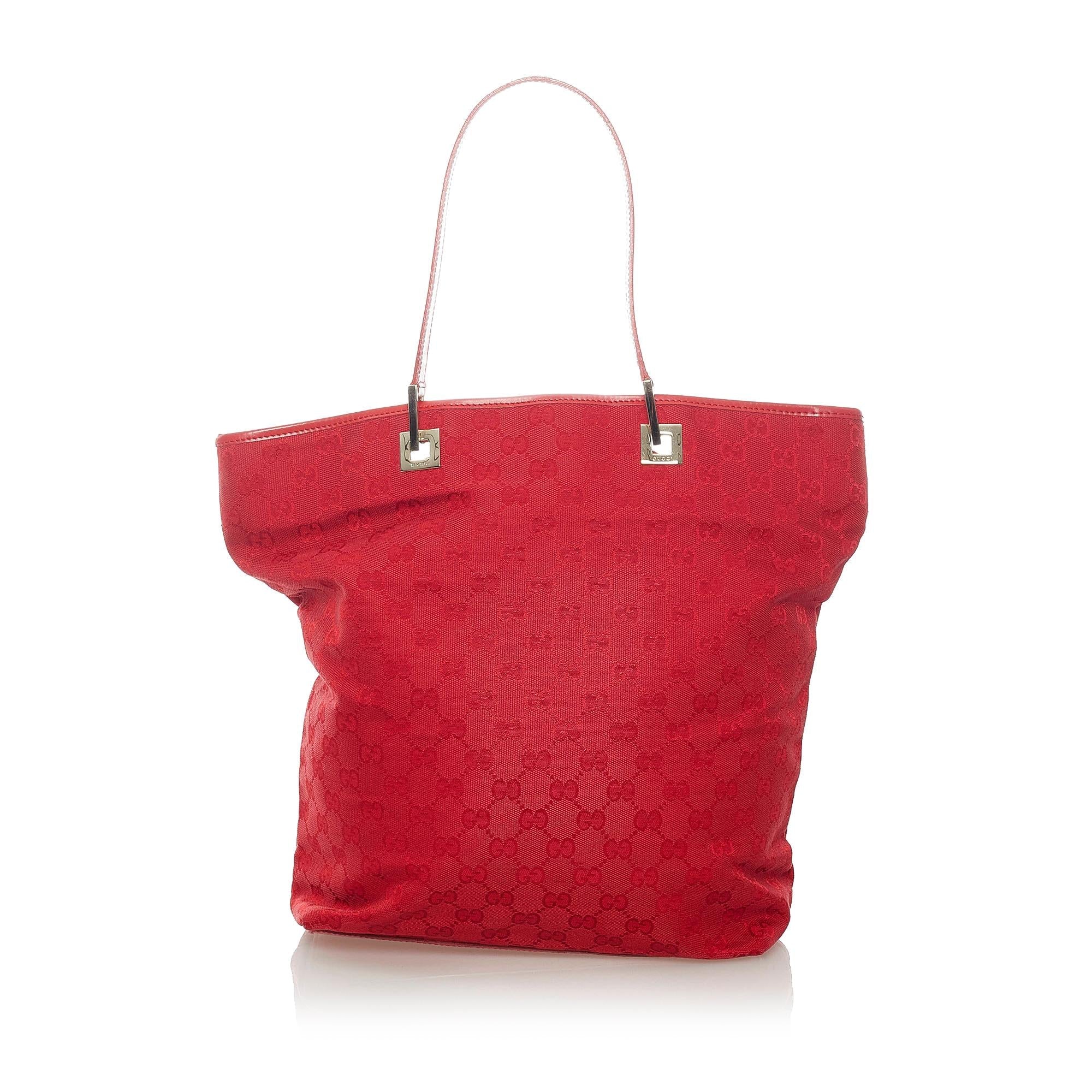 Gucci GG Canvas Tote Bag (SHG-36147)