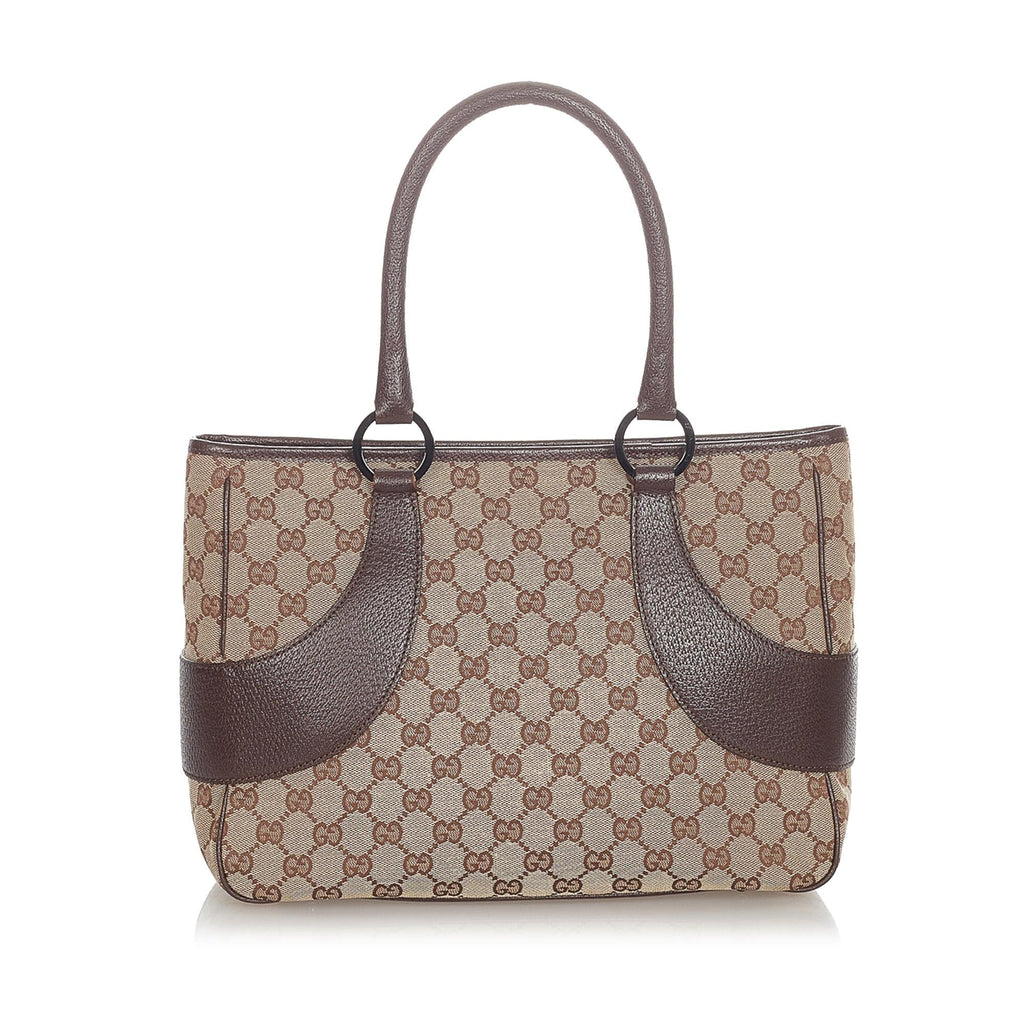 Gucci GG Canvas Tote Bag (SHG-36159)