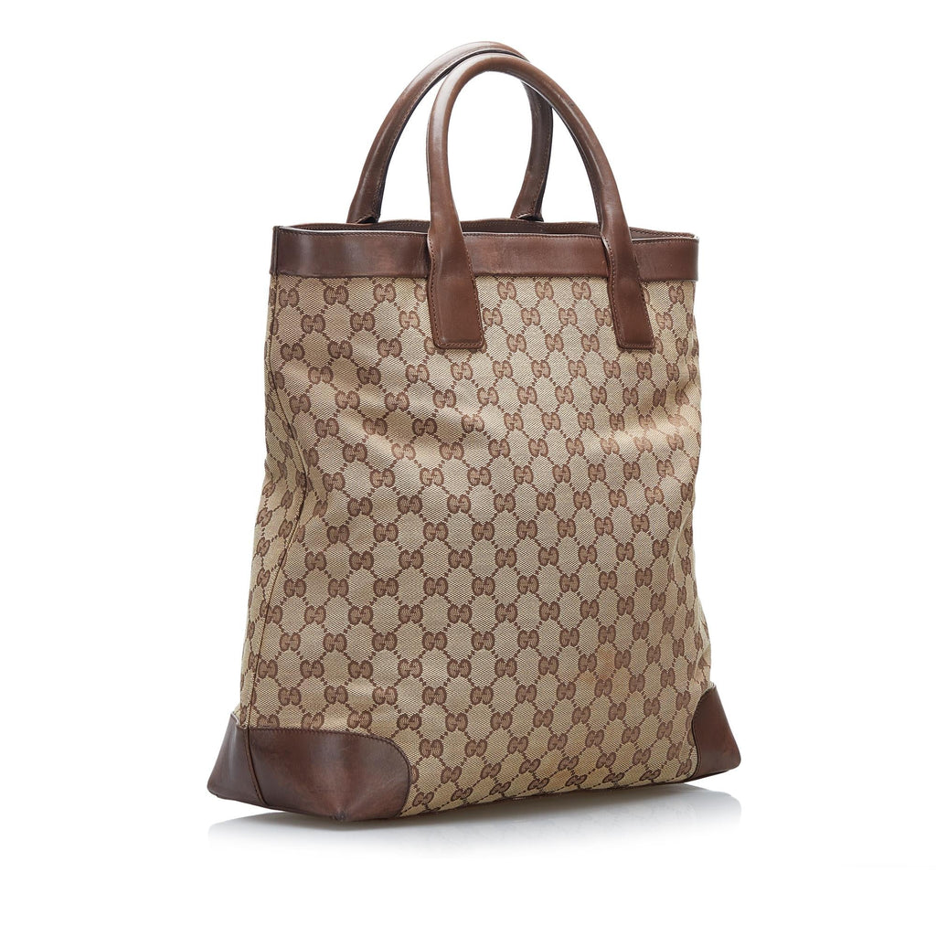 Gucci GG Canvas Tote Bag (SHG-CeIPbG)