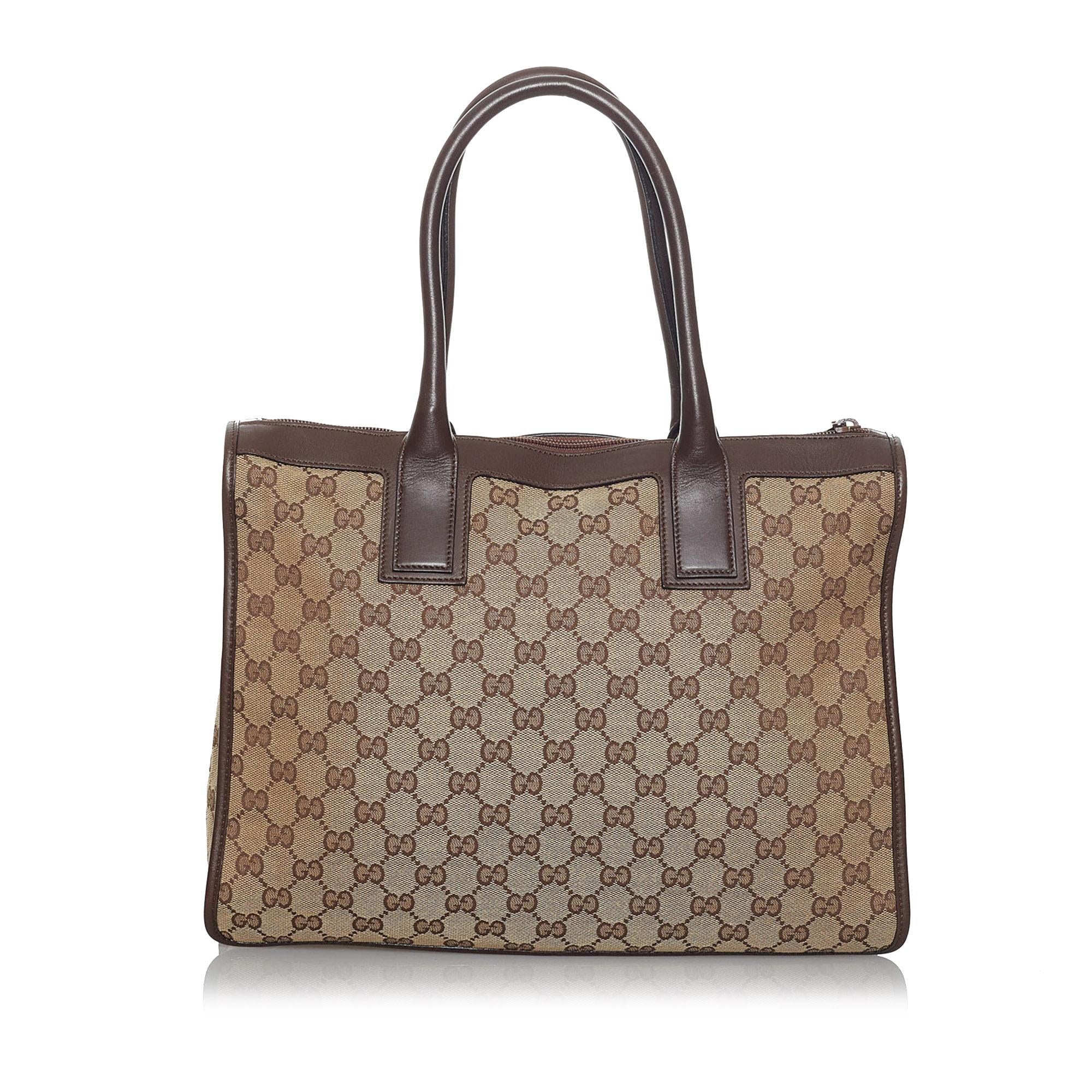 Gucci GG Canvas Tote bag (SHG-35084)