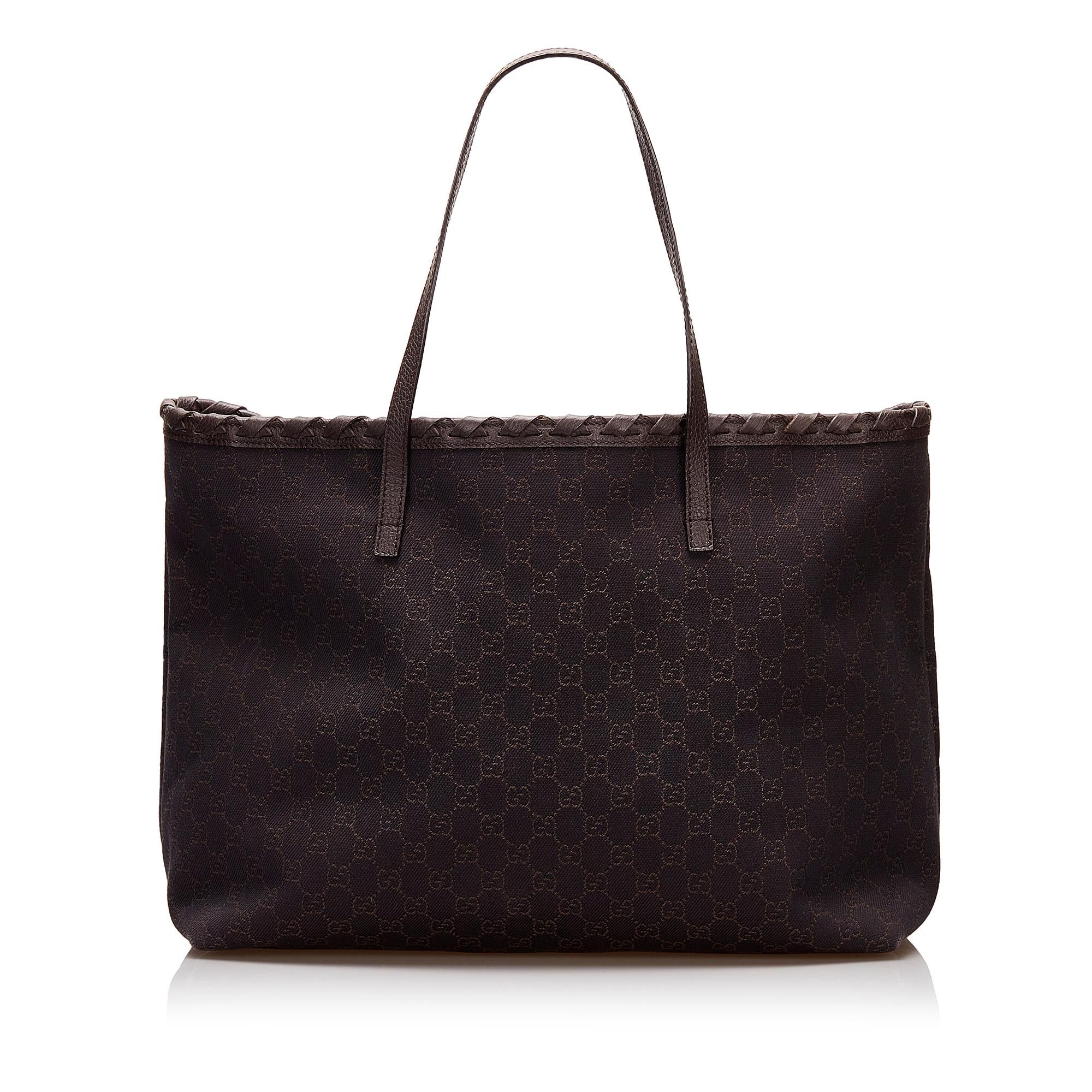 Gucci GG Canvas Tote (SHG-35519)