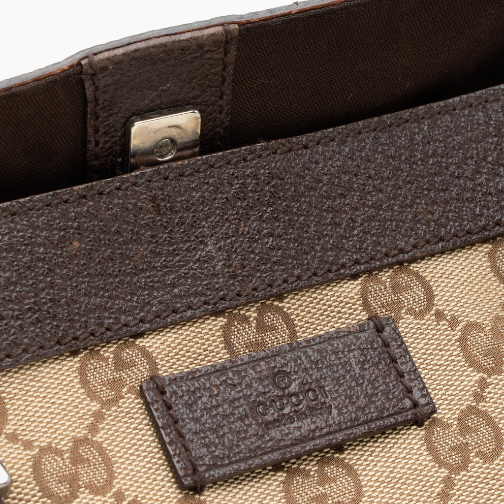 Gucci GG Canvas Tote (SHF-23527)