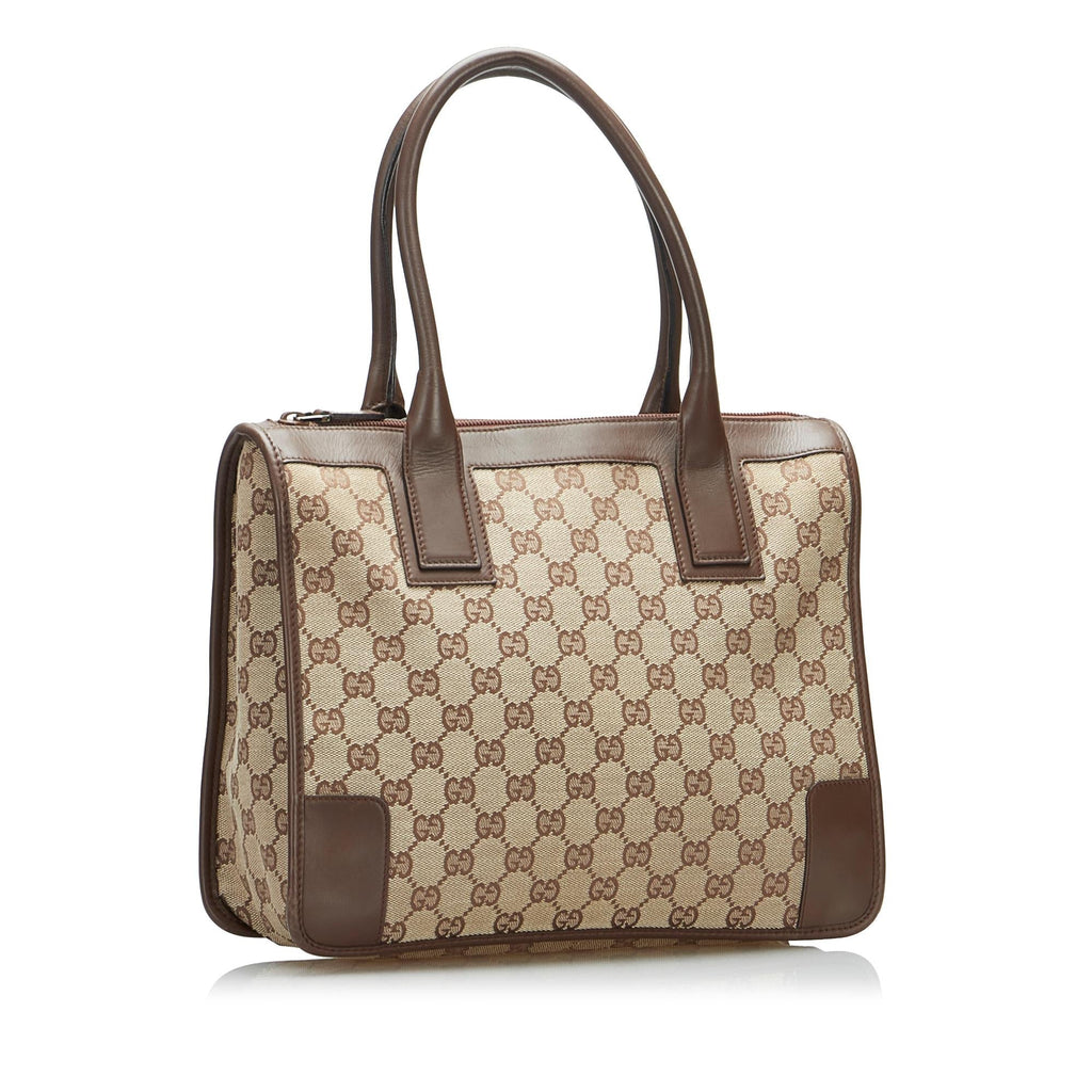 Gucci GG Canvas Tote (SHG-rxxO5q)