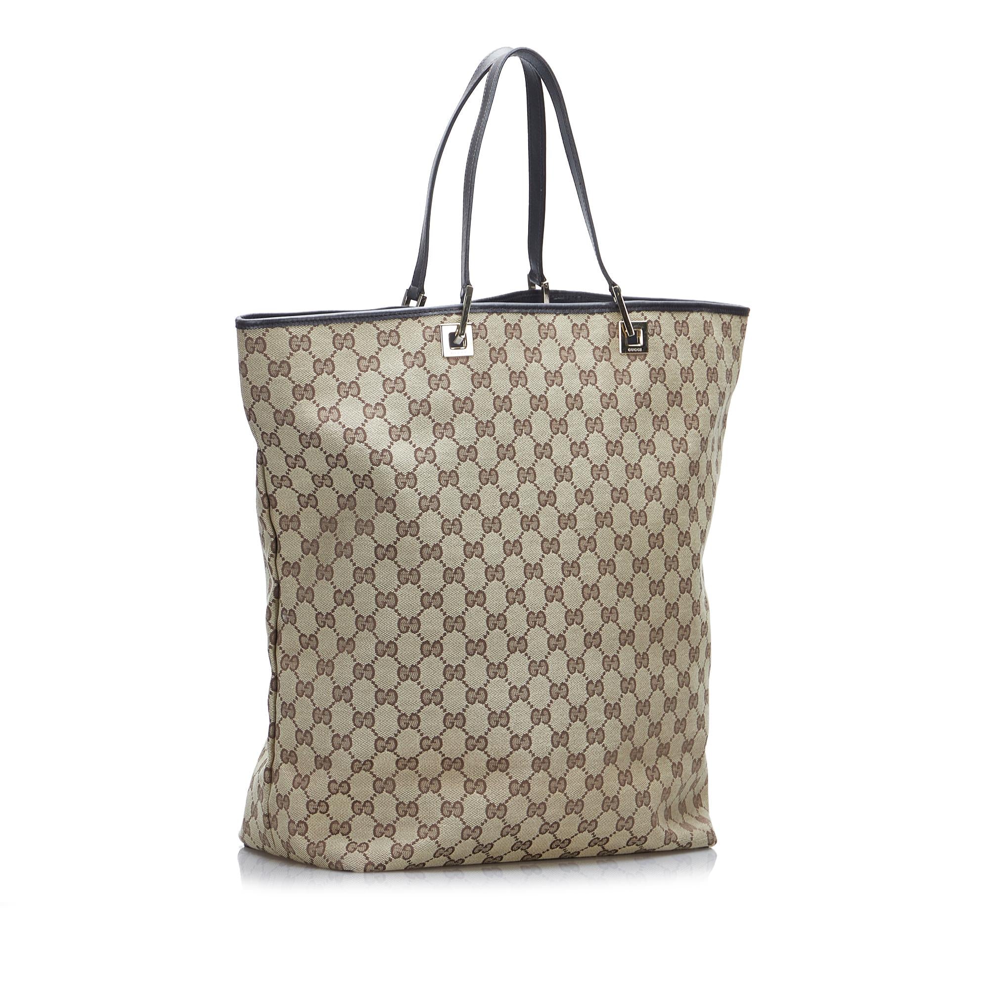 Gucci GG Canvas Tote (SHG-EEp2Ph)