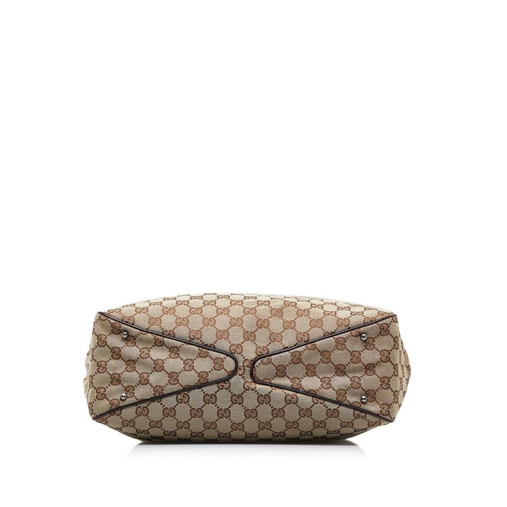 Gucci GG Canvas Tote (SHG-RviNOZ)