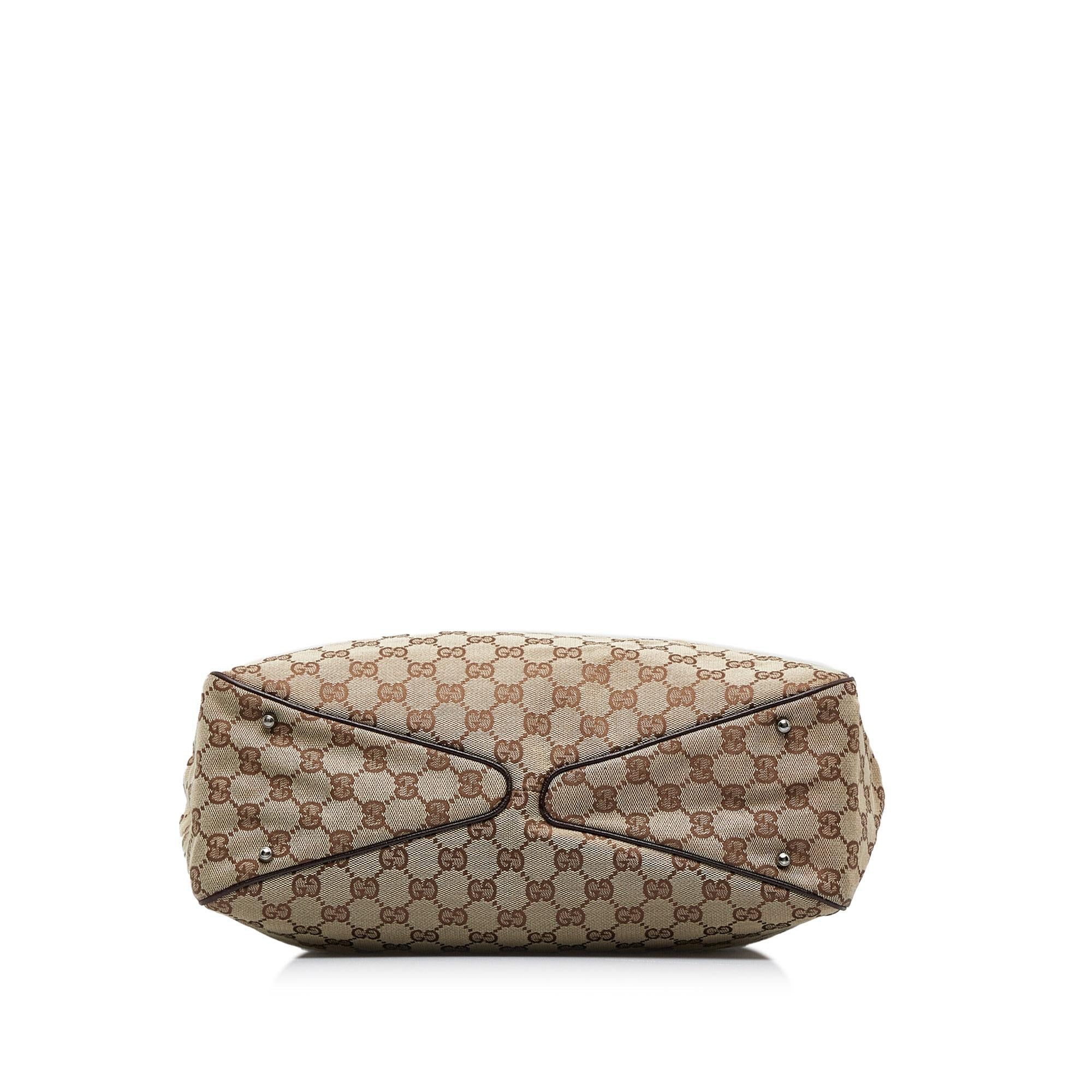 Gucci GG Canvas Tote (SHG-RviNOZ)