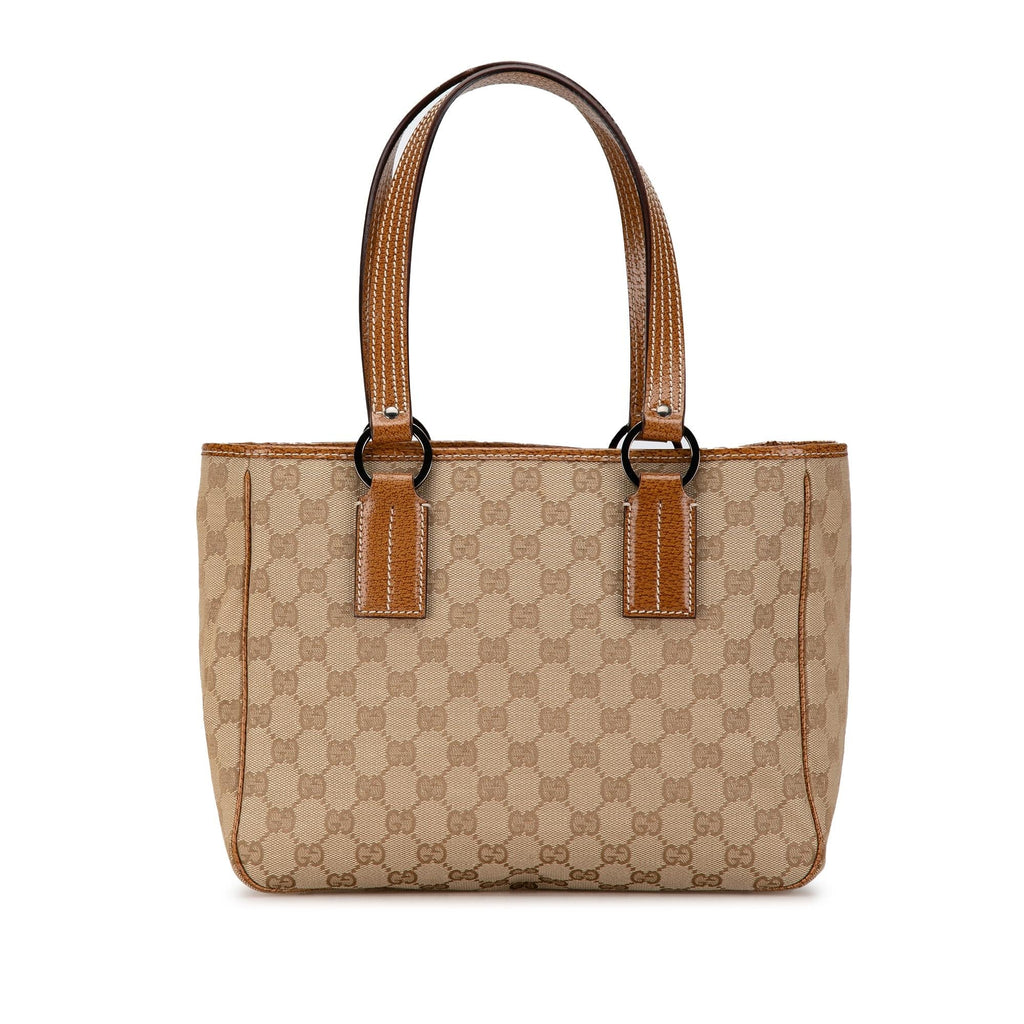 Gucci GG Canvas Tote (SHG-Pj7dN0)