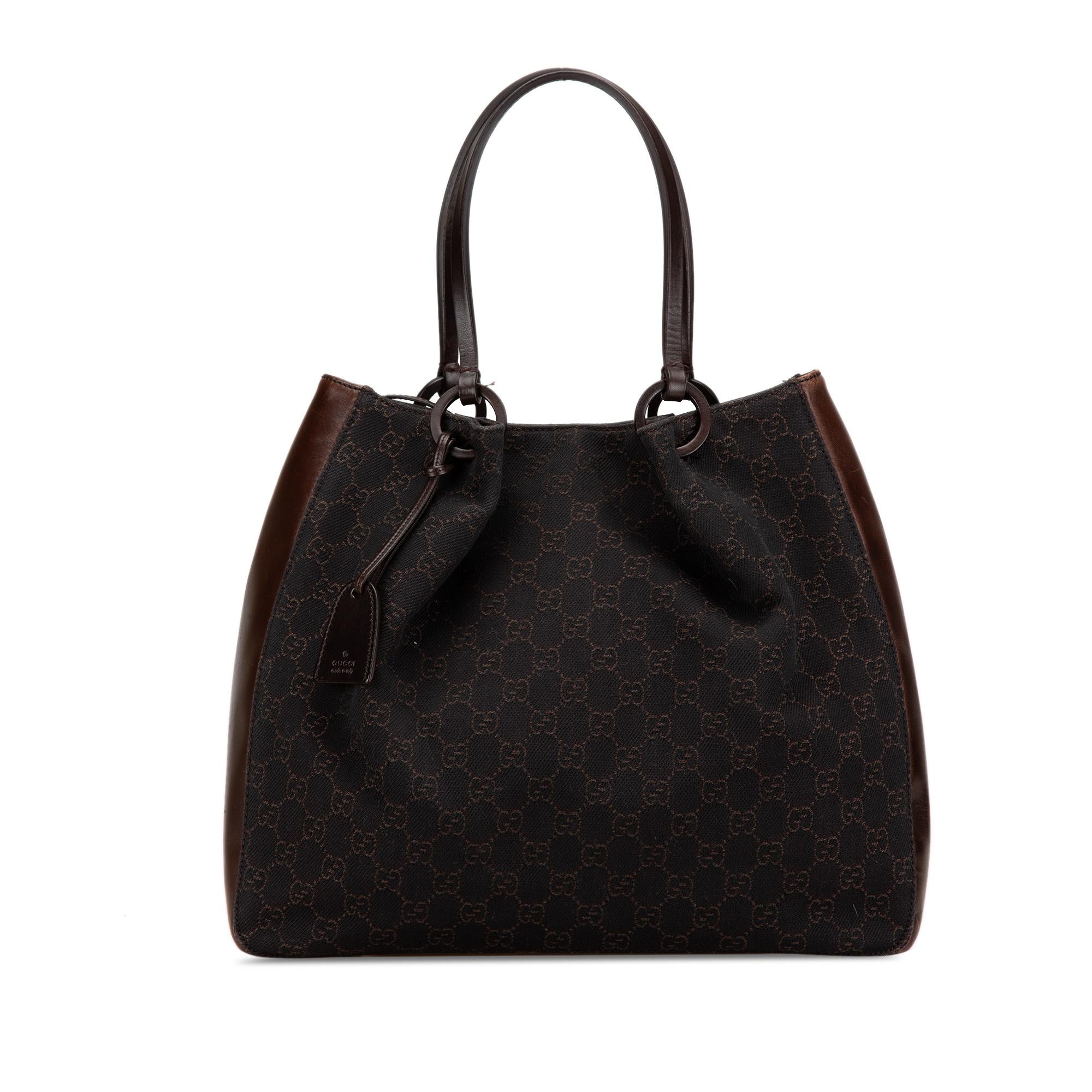Gucci GG Canvas Tote (SHG-NAvK56)