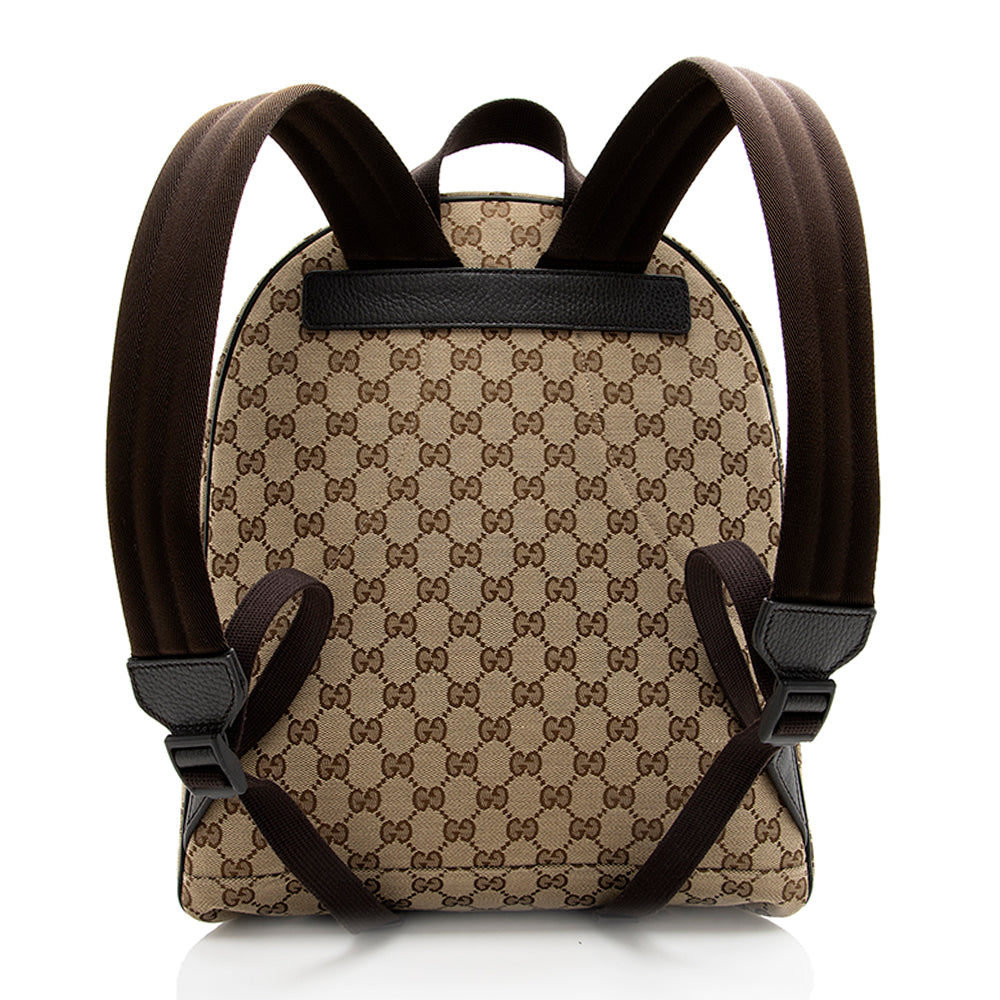 Gucci Gucci Canvas Travel Backpack (SHF-18297)