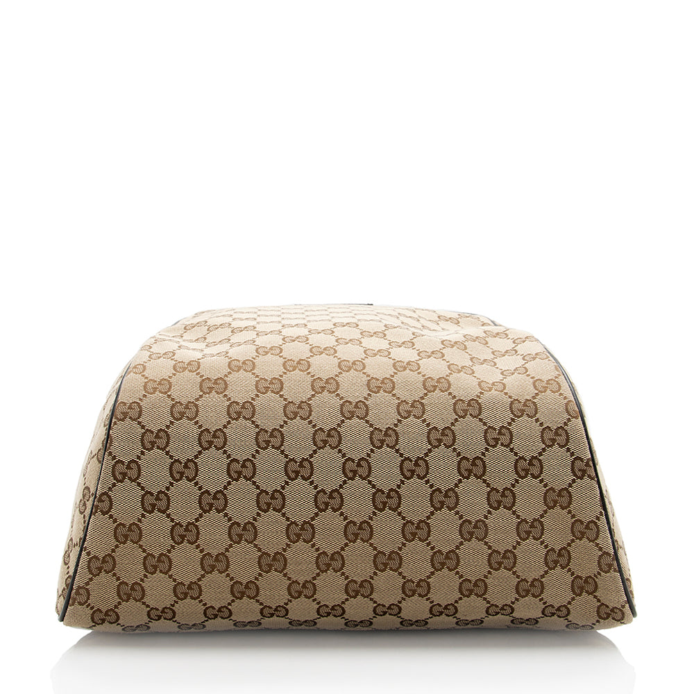 Gucci Gucci Canvas Travel Backpack (SHF-18297)