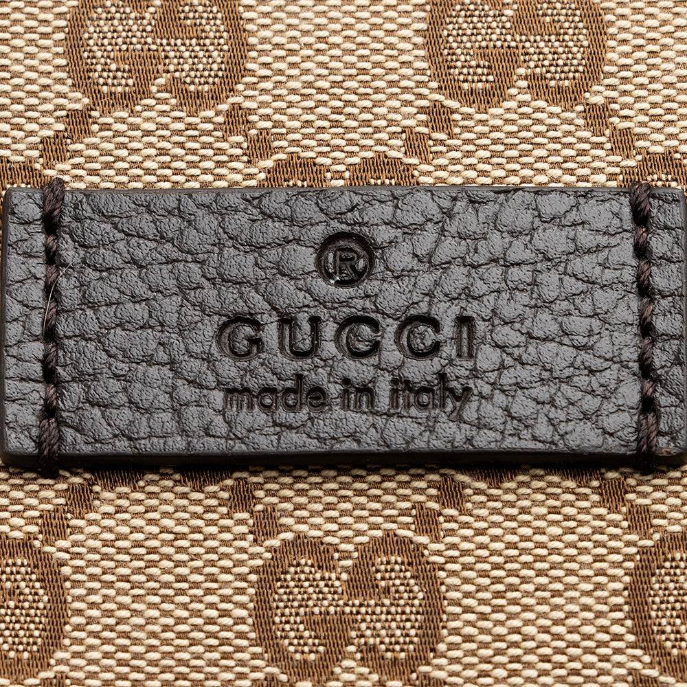 Gucci Gucci Canvas Travel Backpack (SHF-18297)